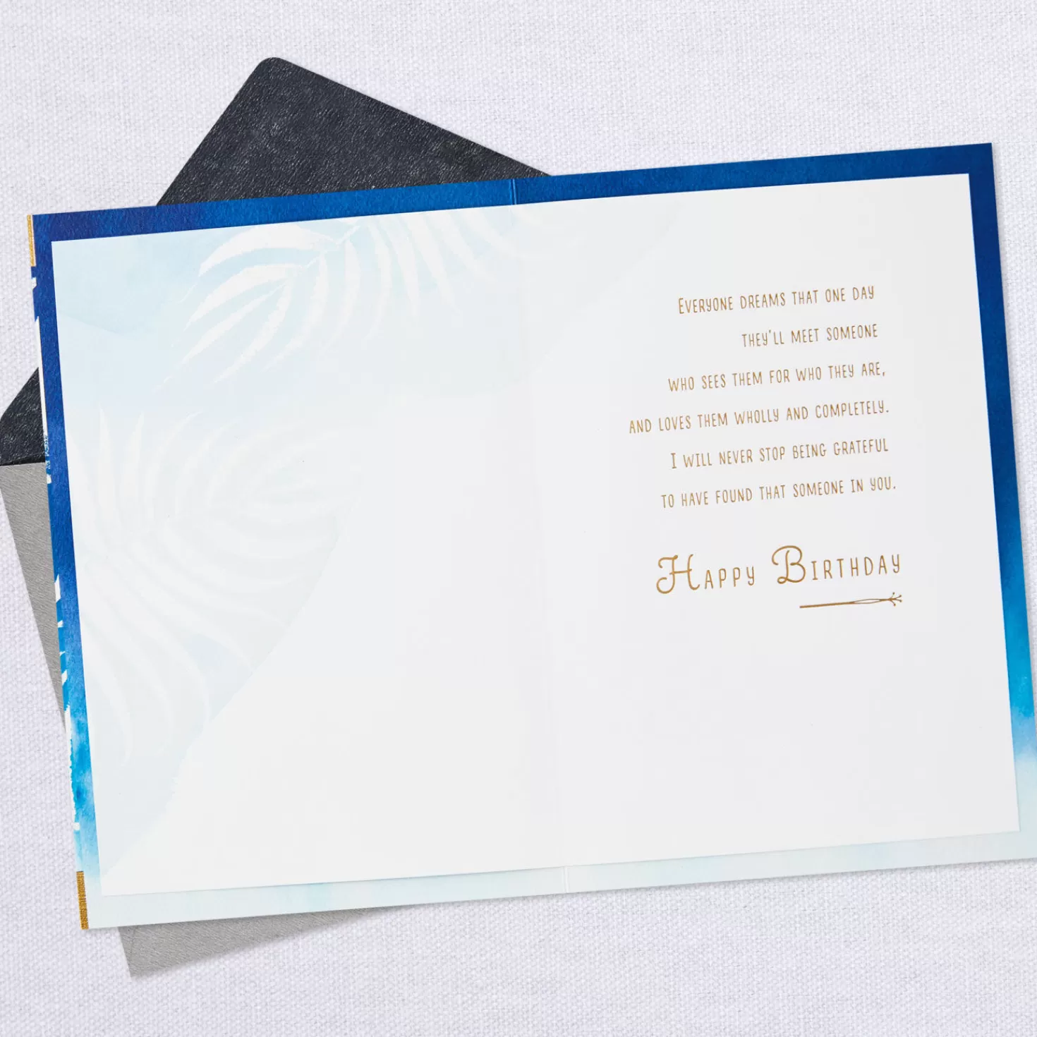 Birthday>Hallmark Grateful To Have Found You Birthday Card For Husband