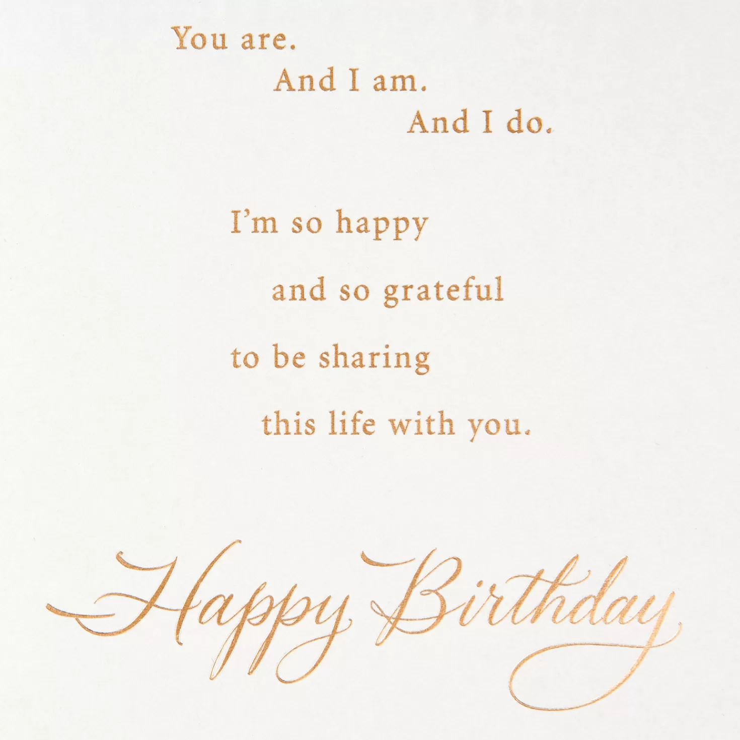 Birthday>Hallmark Grateful To Share This Life With You Birthday Card For Husband