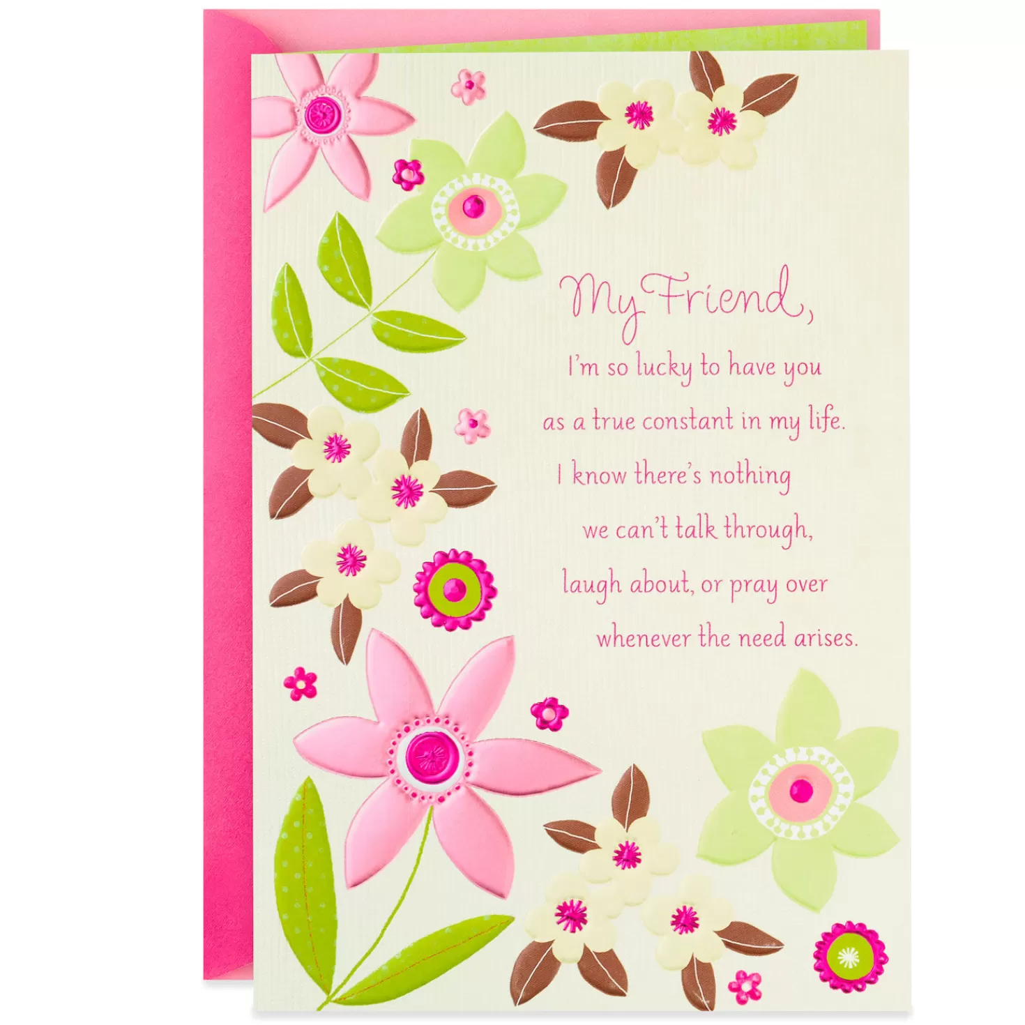 Birthday>Hallmark Great Girlfriend Birthday Card For Friend