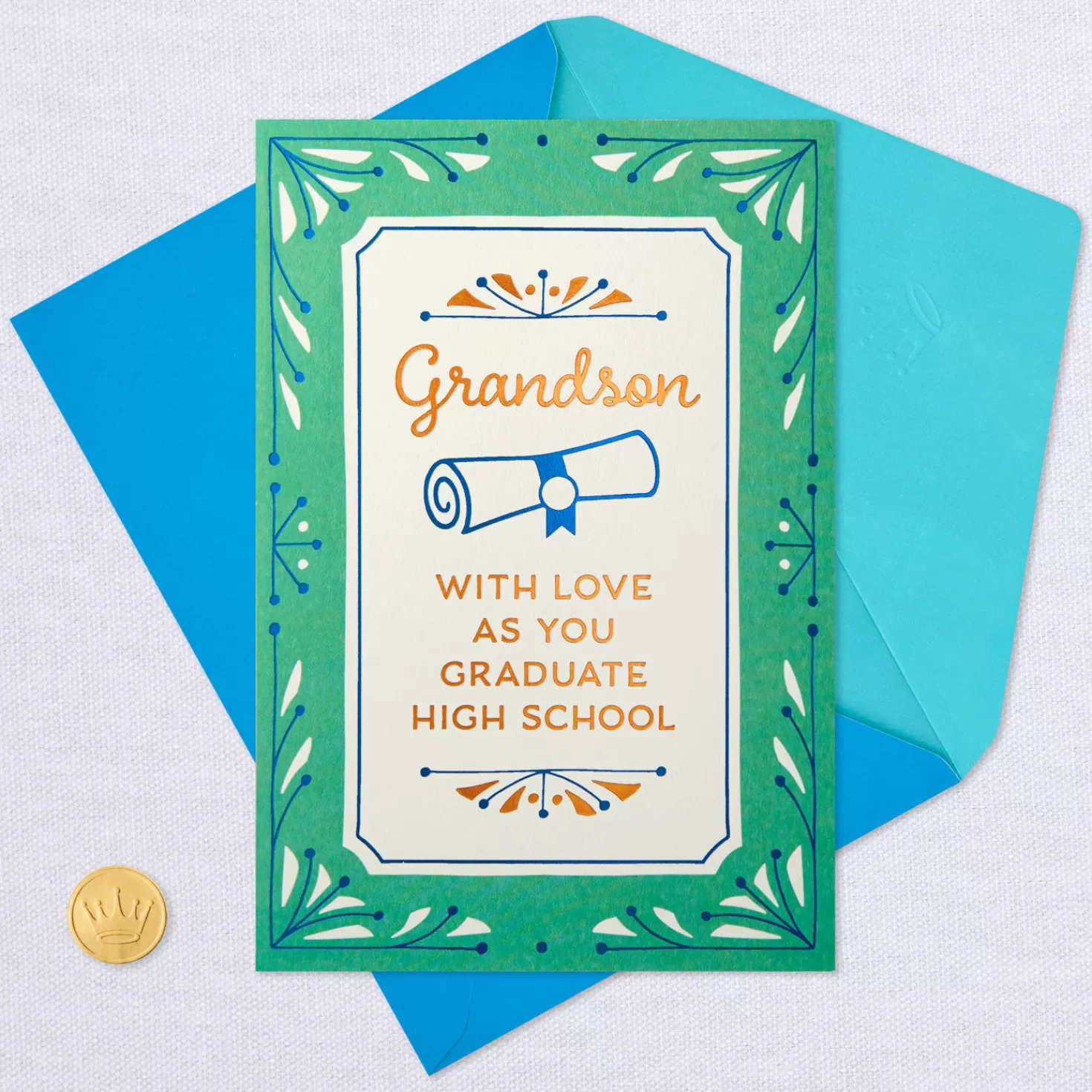 Hot Great Things To Come High School Graduation Card For Grandson Graduation