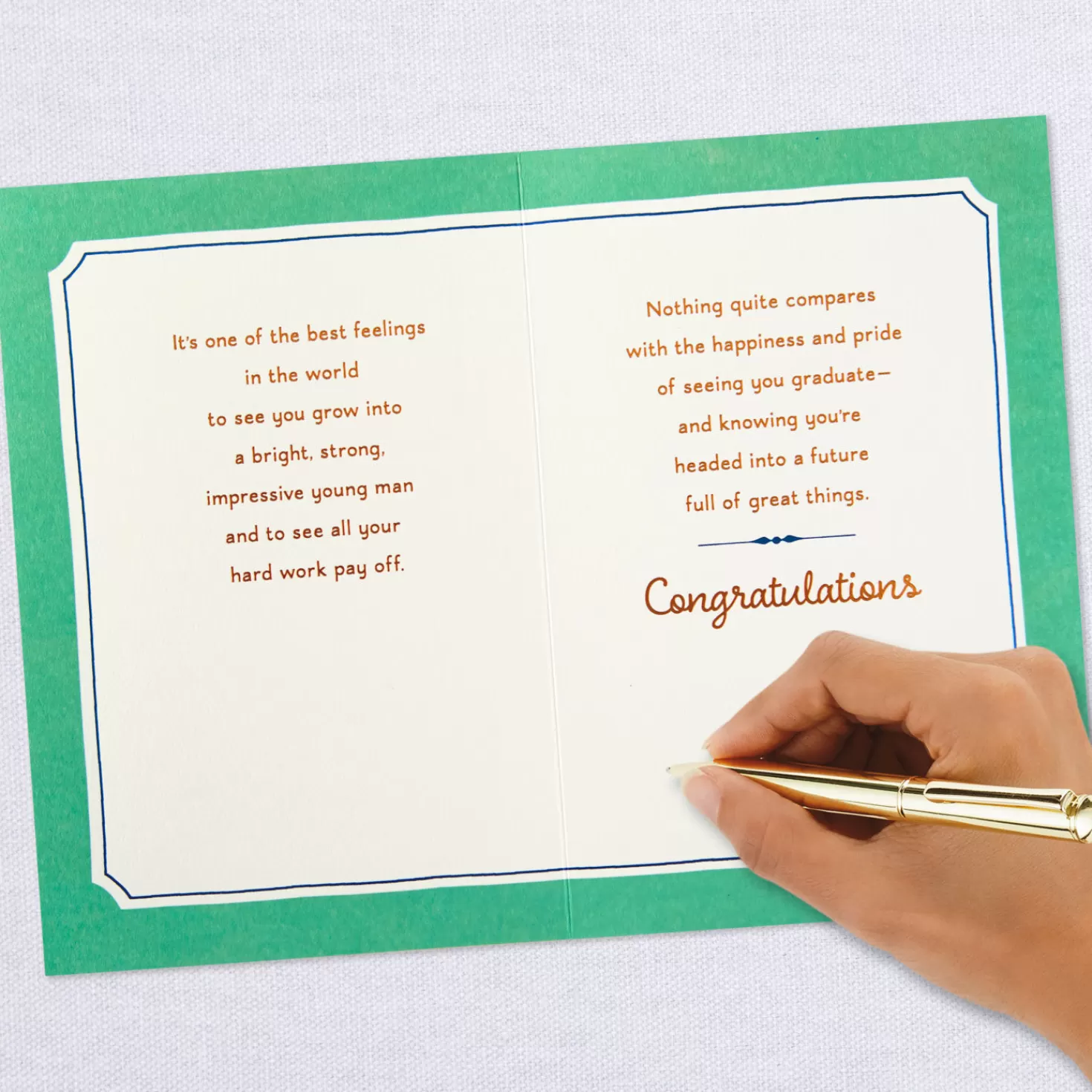 Hot Great Things To Come High School Graduation Card For Grandson Graduation