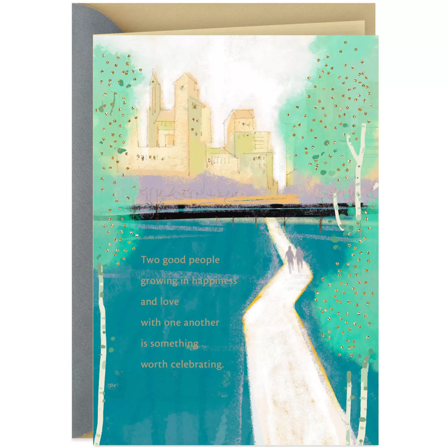 Anniversary>Hallmark Growing In Happiness And Love Anniversary Card