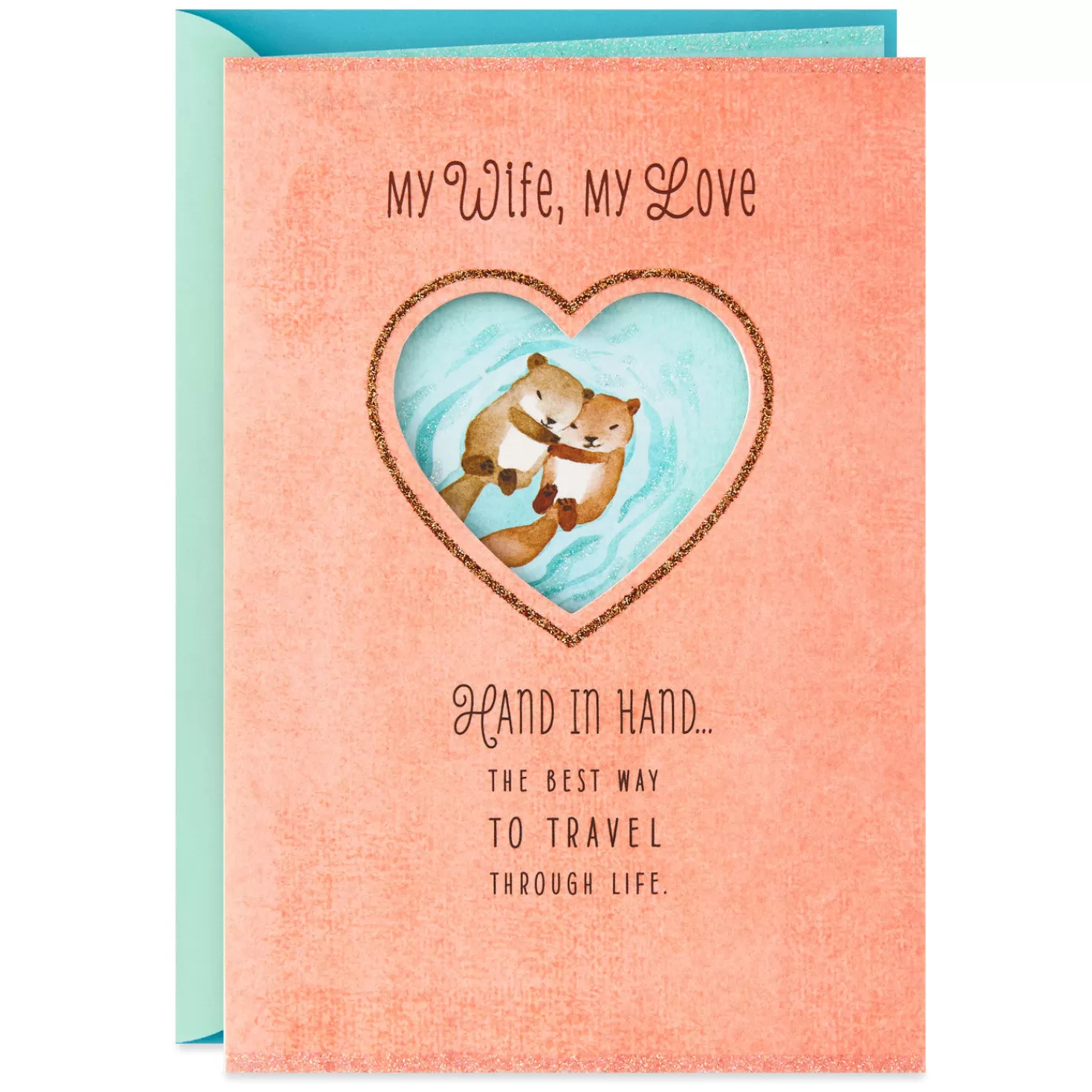 Anniversary>Hallmark Hand In Hand Anniversary Card For Wife