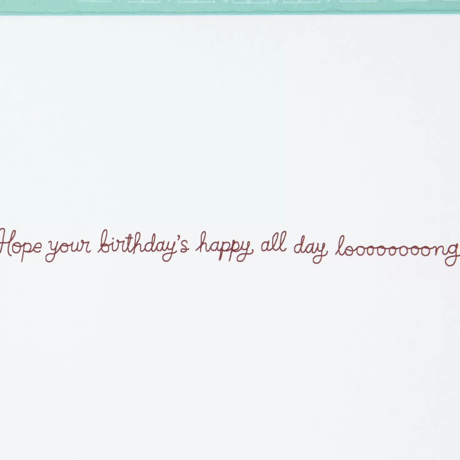 Birthday>Hallmark Happy All Day Long Birthday Card With Magnet
