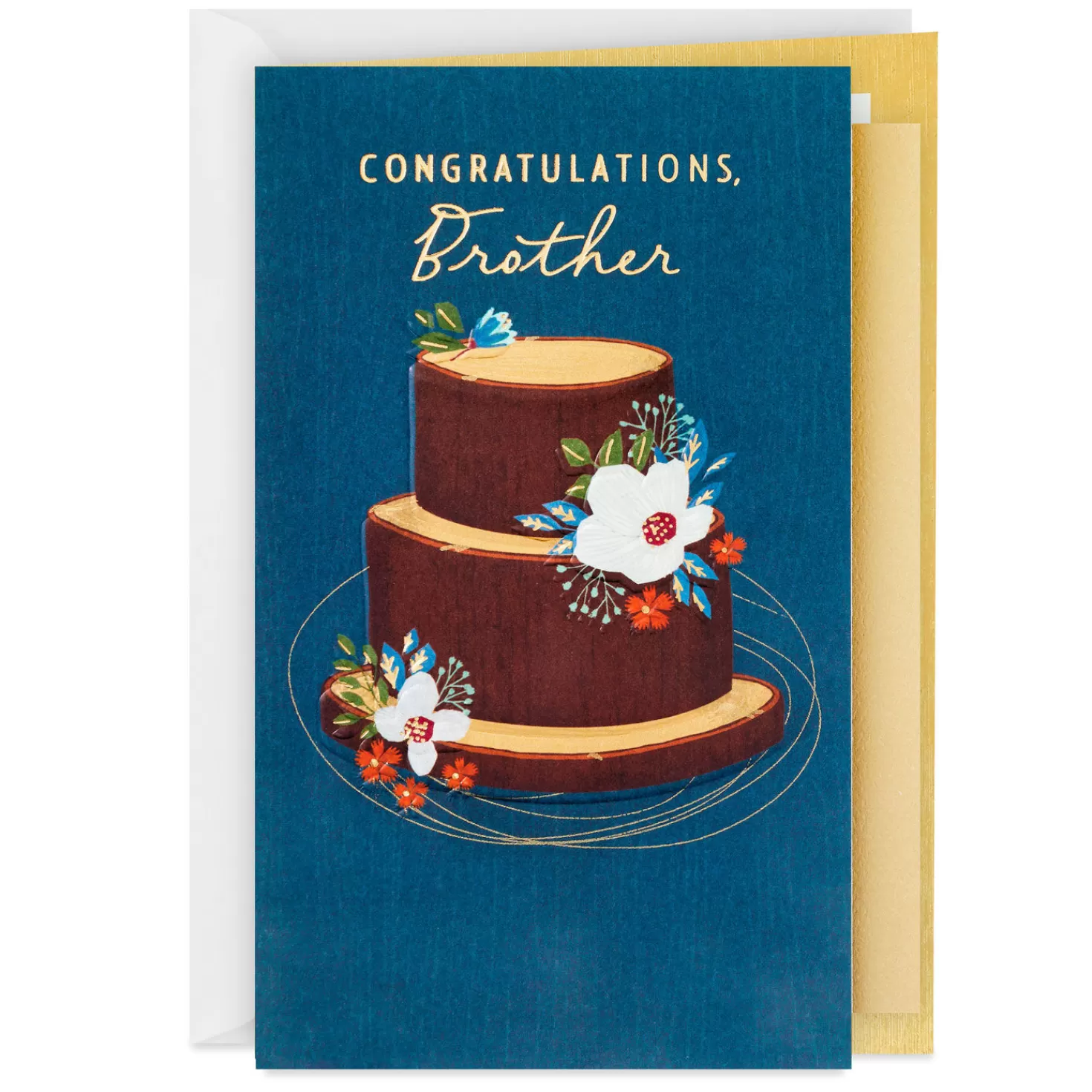 Cheap Happy And Proud Of You Wedding Card For Brother Wedding