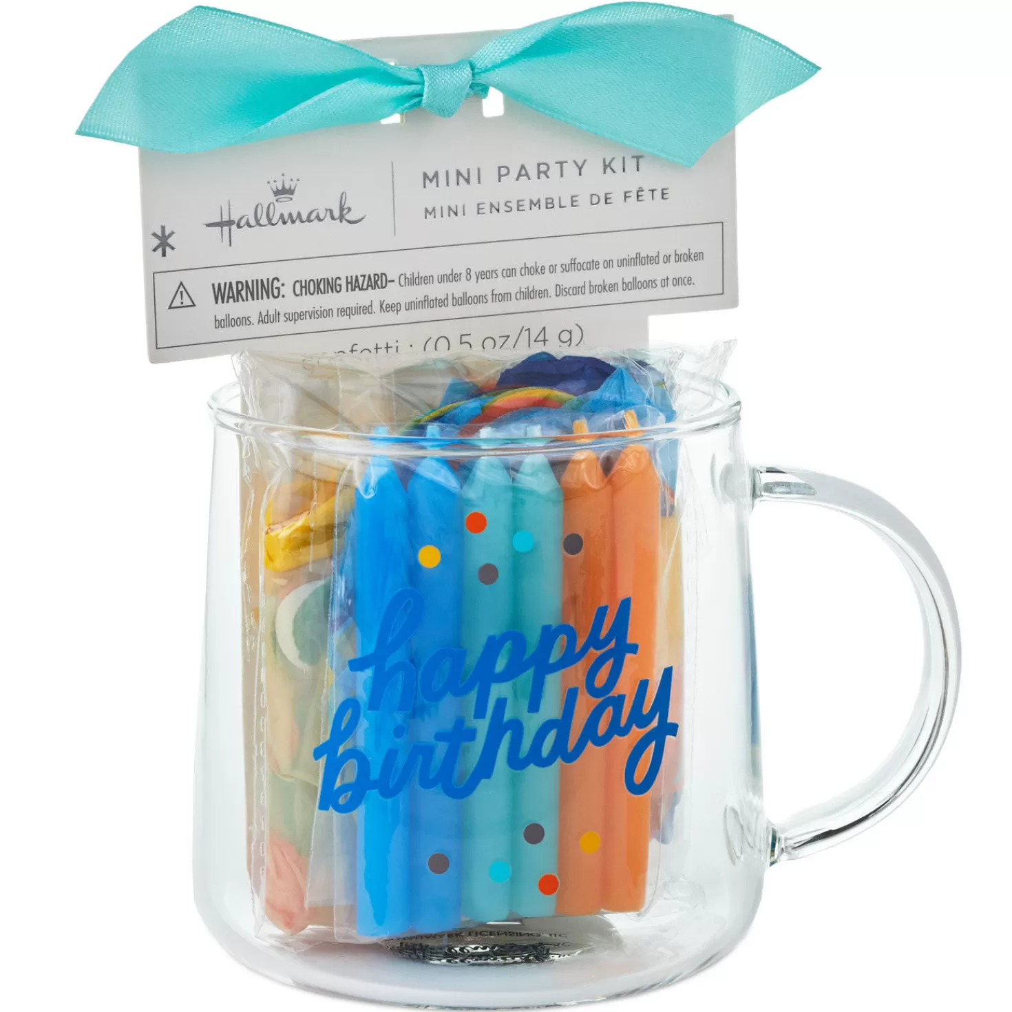 Birthday>Hallmark Happy Birthday Glass Mug Party Kit
