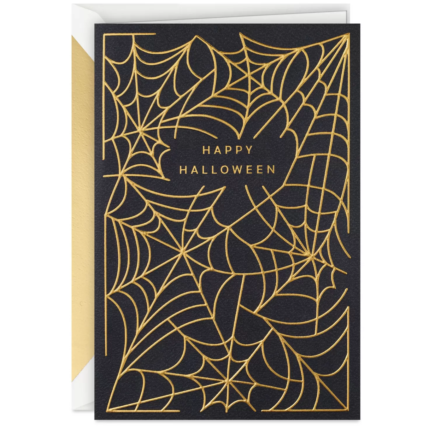 Halloween (10/31)>Hallmark Happy Halloween Spiderweb Halloween Card