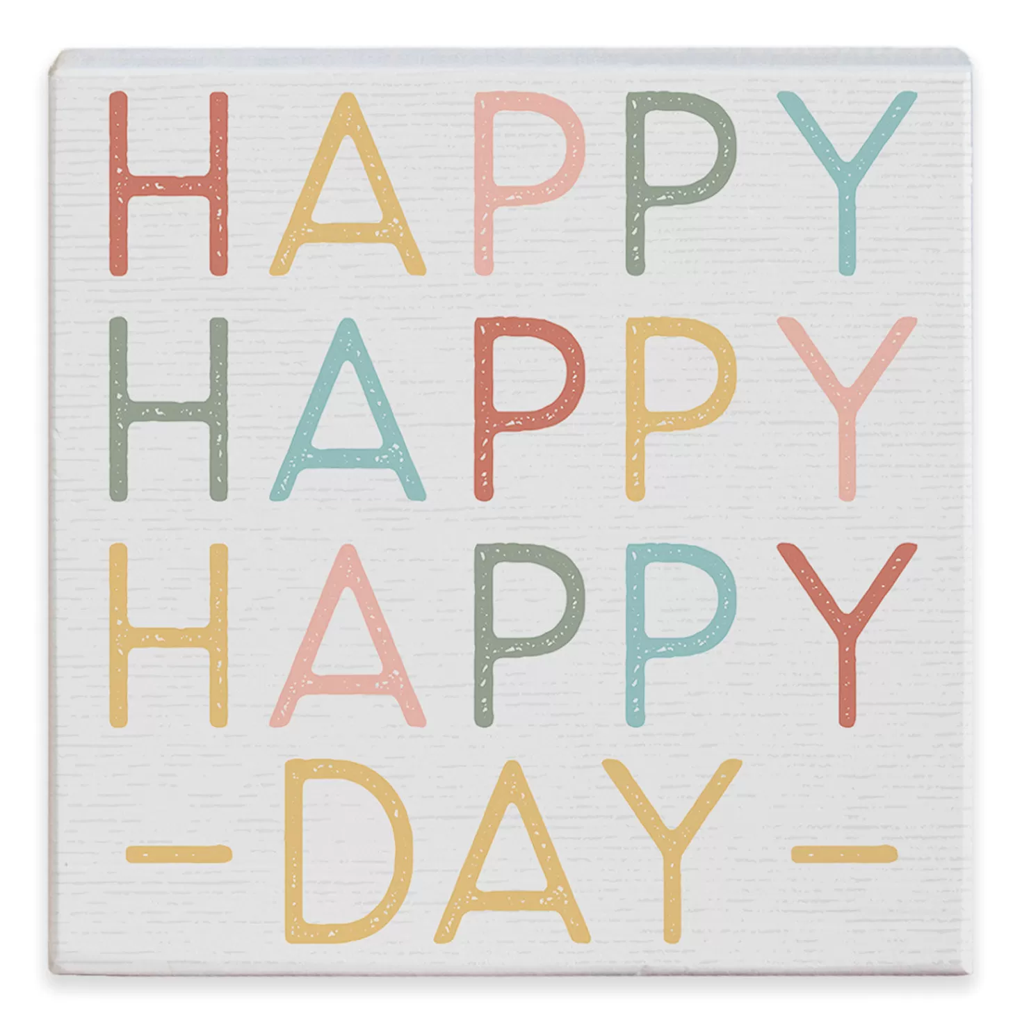 Discount Happy Happy Wood Quote Sign, 5.25X5.25 Retirement