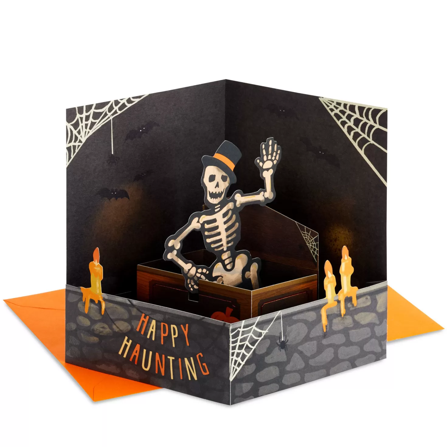 Halloween (10/31)>Hallmark Happy Haunting 3D Pop-Up Halloween Card