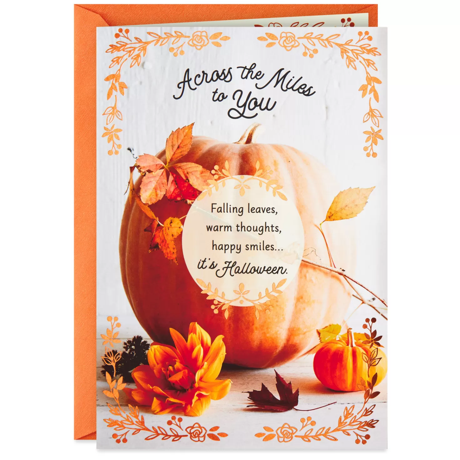 Halloween (10/31)>Hallmark Happy Smiles Across The Miles Halloween Card
