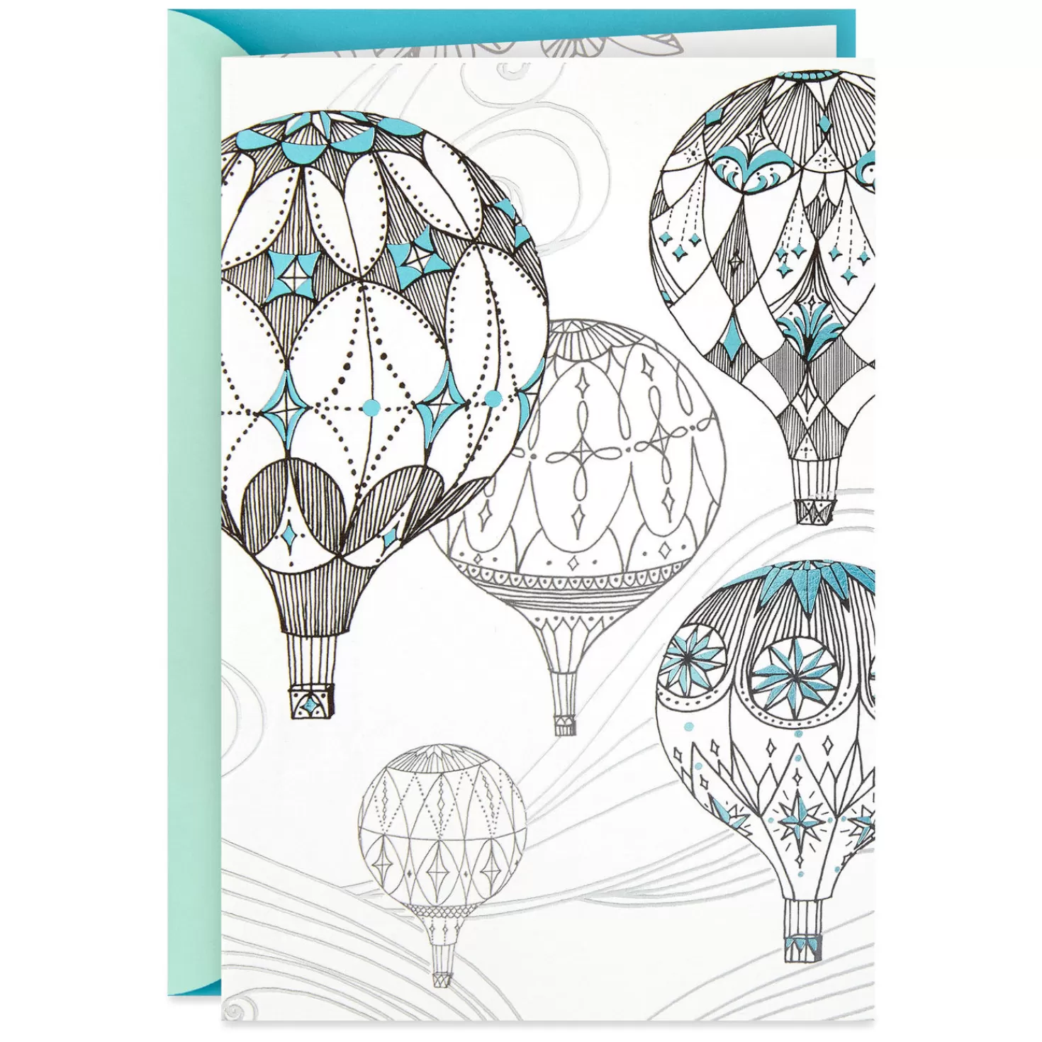 Hot Happy Thoughts To Give You A Lift Get Well Coloring Card Get Well