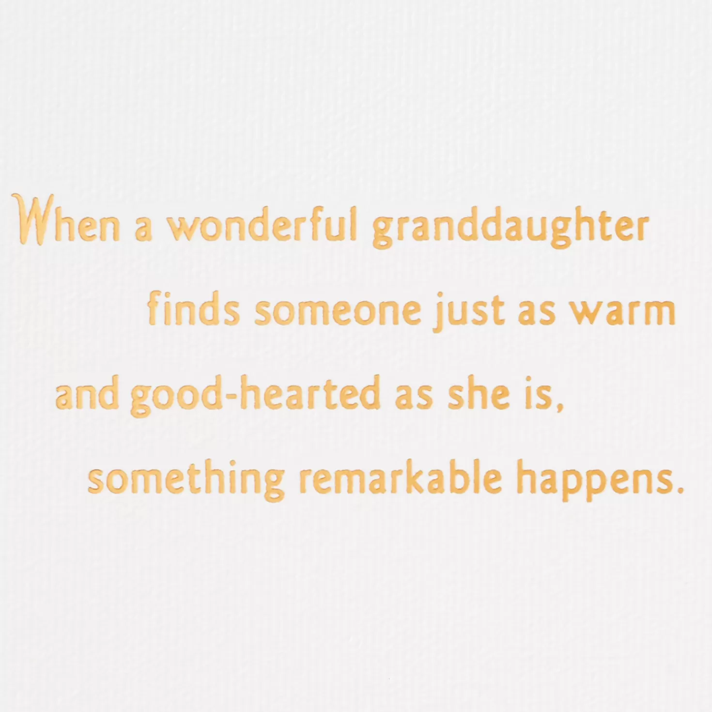 Anniversary>Hallmark Happy You Have Each Other Anniversary Card For Granddaughter And Spouse