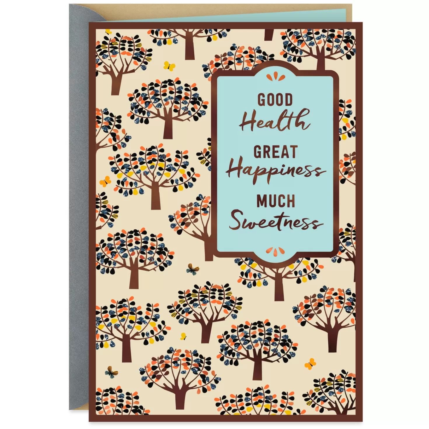 Rosh Hashanah (9/16)>Hallmark Health, Happiness And Sweetness Rosh Hashanah Card