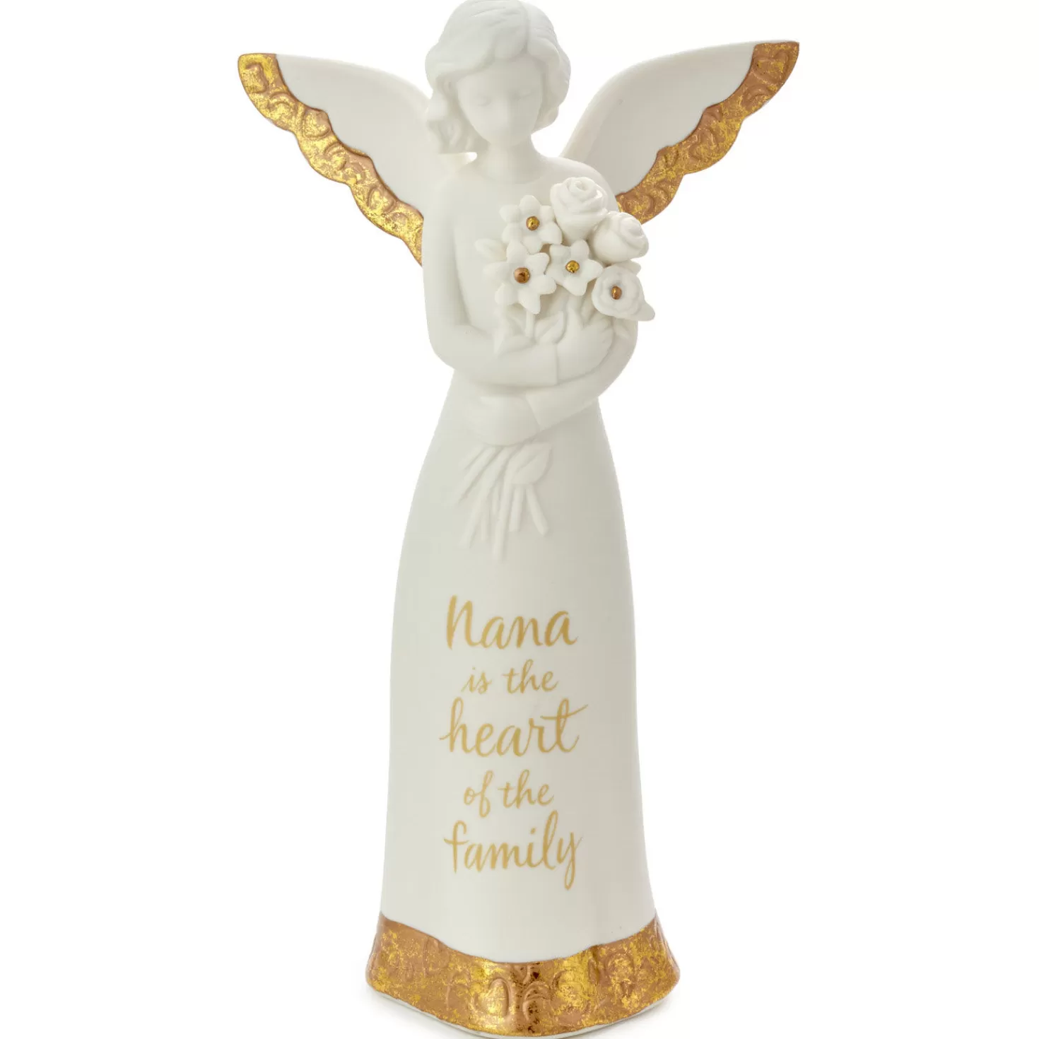 Best Heart Of The Family Angel Figurine For Nana, 8.5" Encouragement