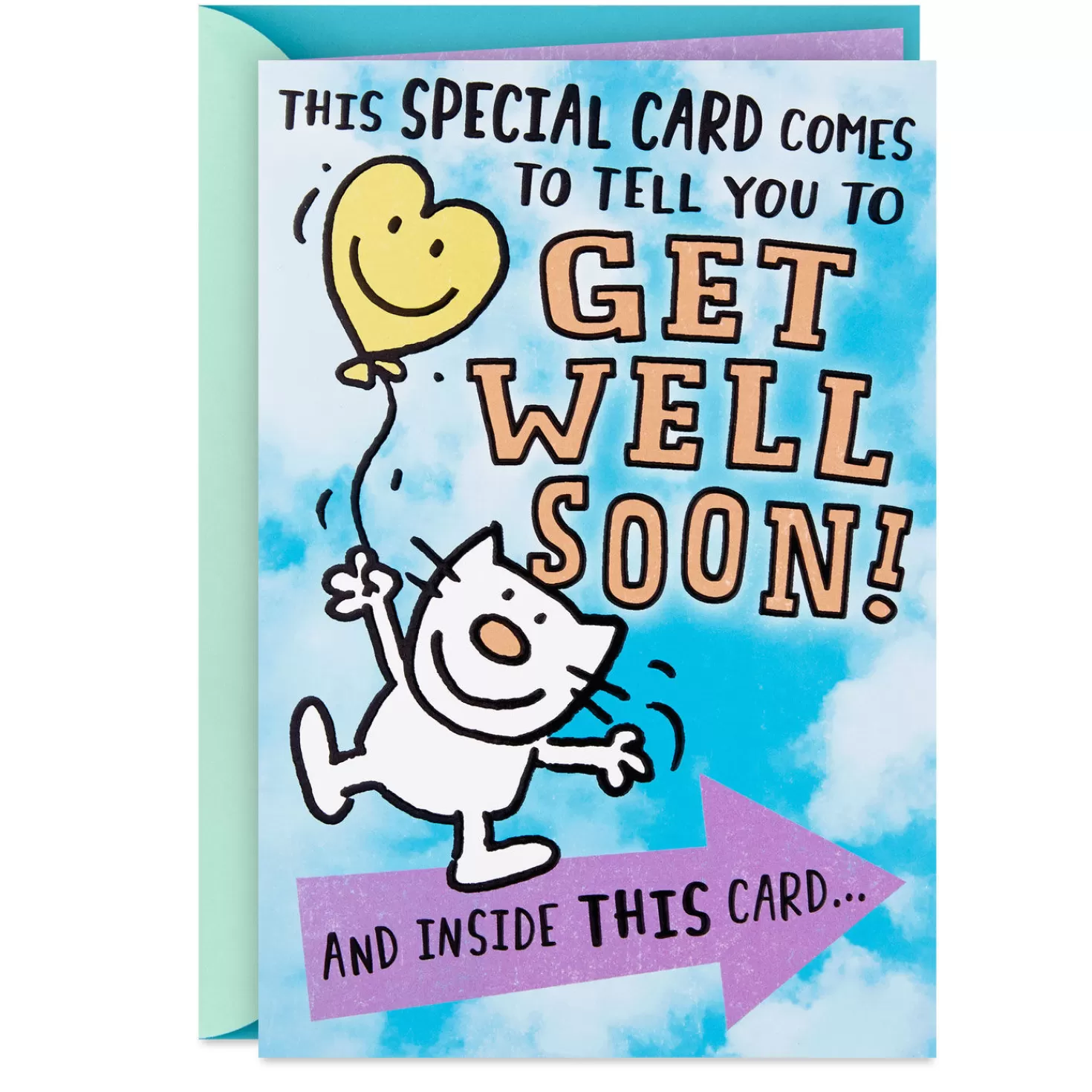 Fashion Heartfelt Hug Pop-Up Get Well Card Get Well