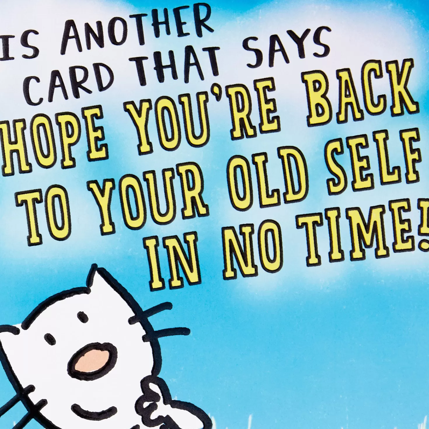Fashion Heartfelt Hug Pop-Up Get Well Card Get Well