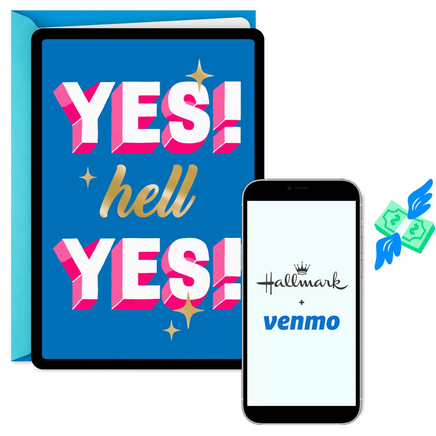 Best Hell Yes Venmo Congratulations Card Congratulations