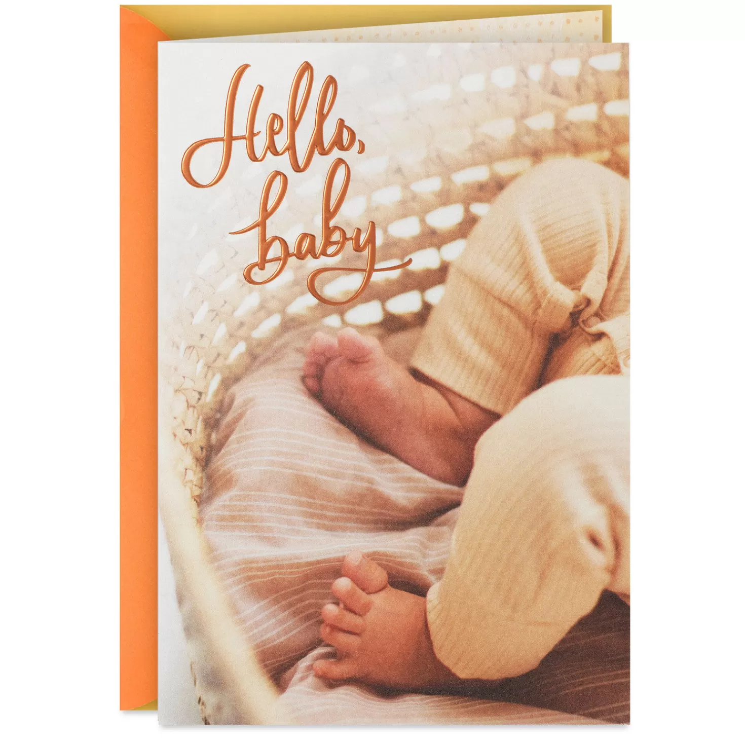 Cheap Hello, Baby Blank New Baby Card Baby