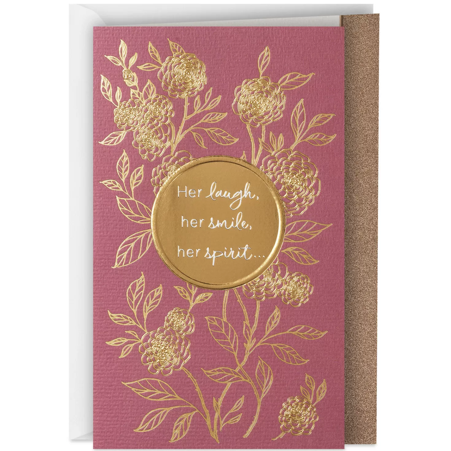 Outlet Her Laugh And Spirit Sympathy Card For Loss Of Mother Sympathy