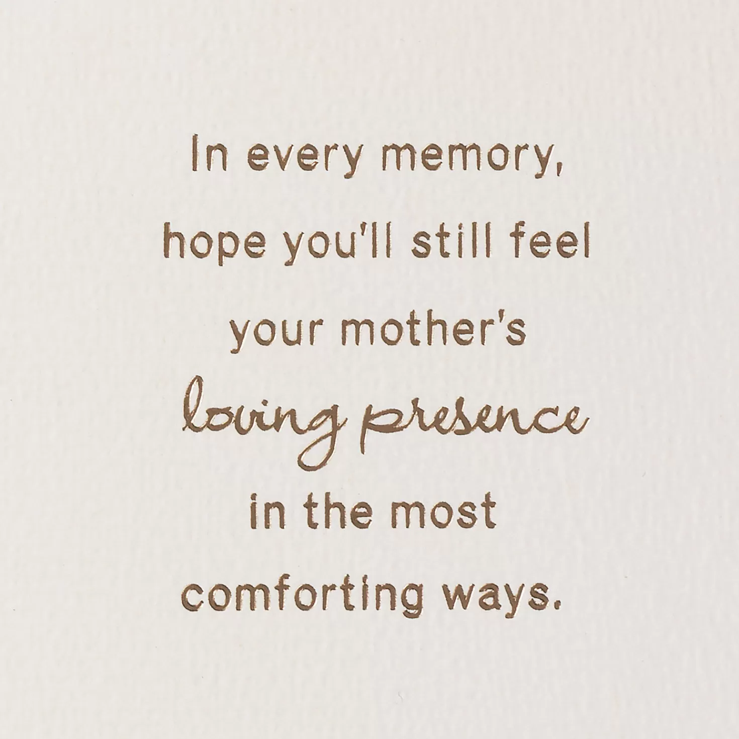 Outlet Her Laugh And Spirit Sympathy Card For Loss Of Mother Sympathy