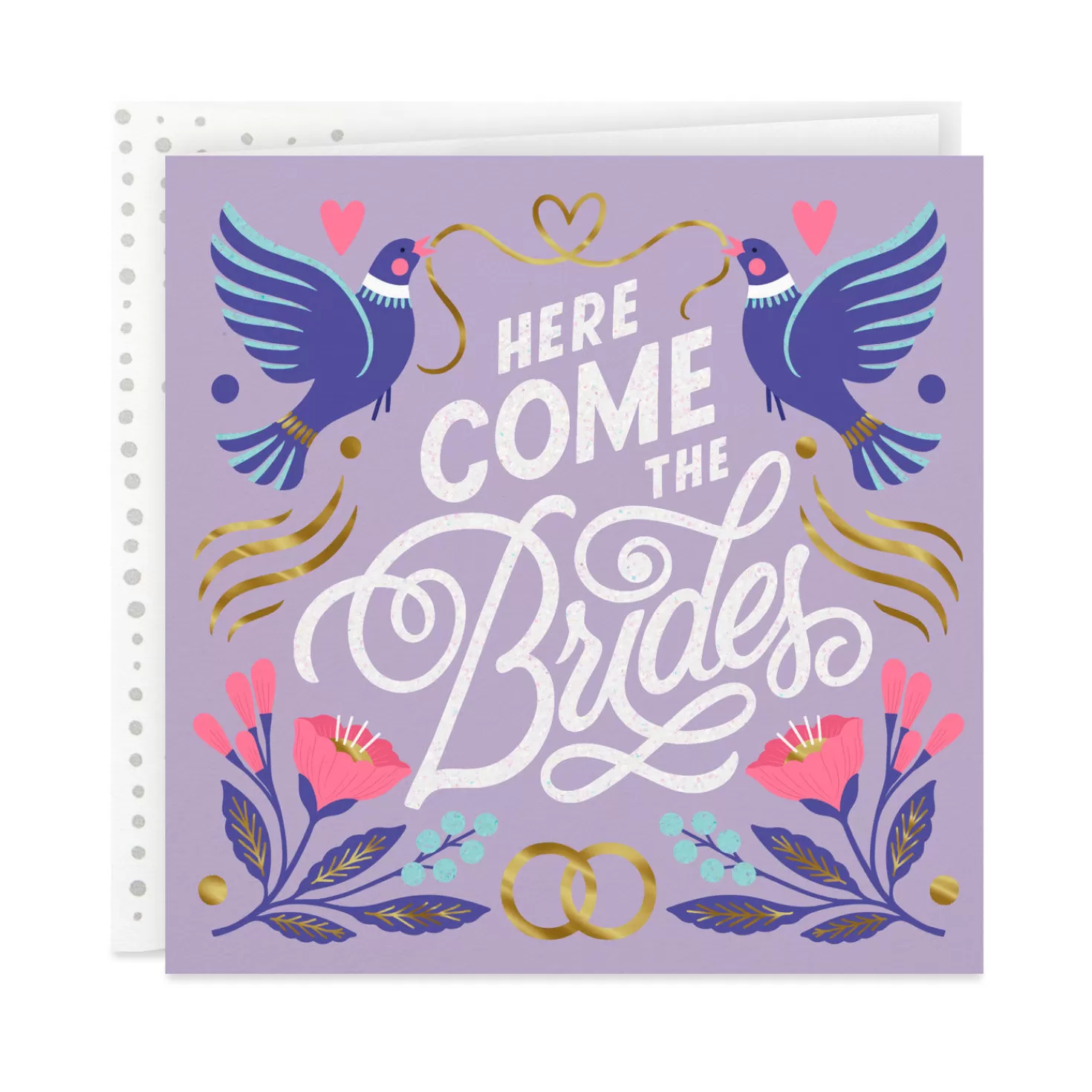 Cheap Here Come The Brides Wedding Card Wedding