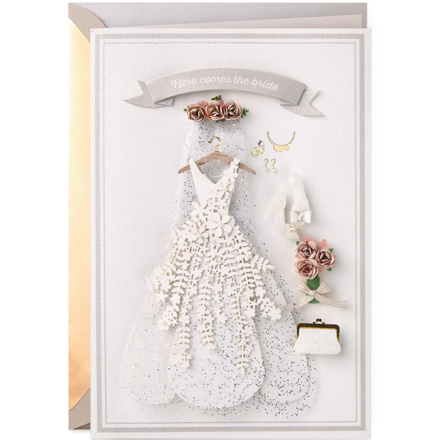 Best Here Comes The Bride Wedding Card Wedding