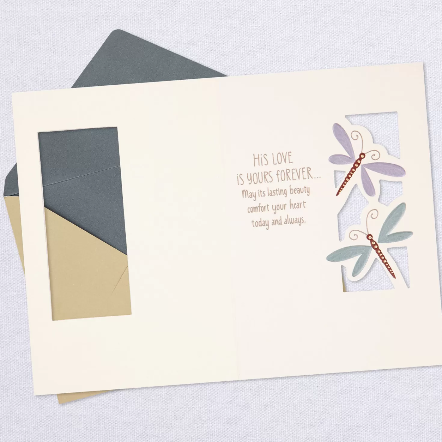 Fashion His Love Is Yours Forever Sympathy Card For Loss Of Husband Sympathy