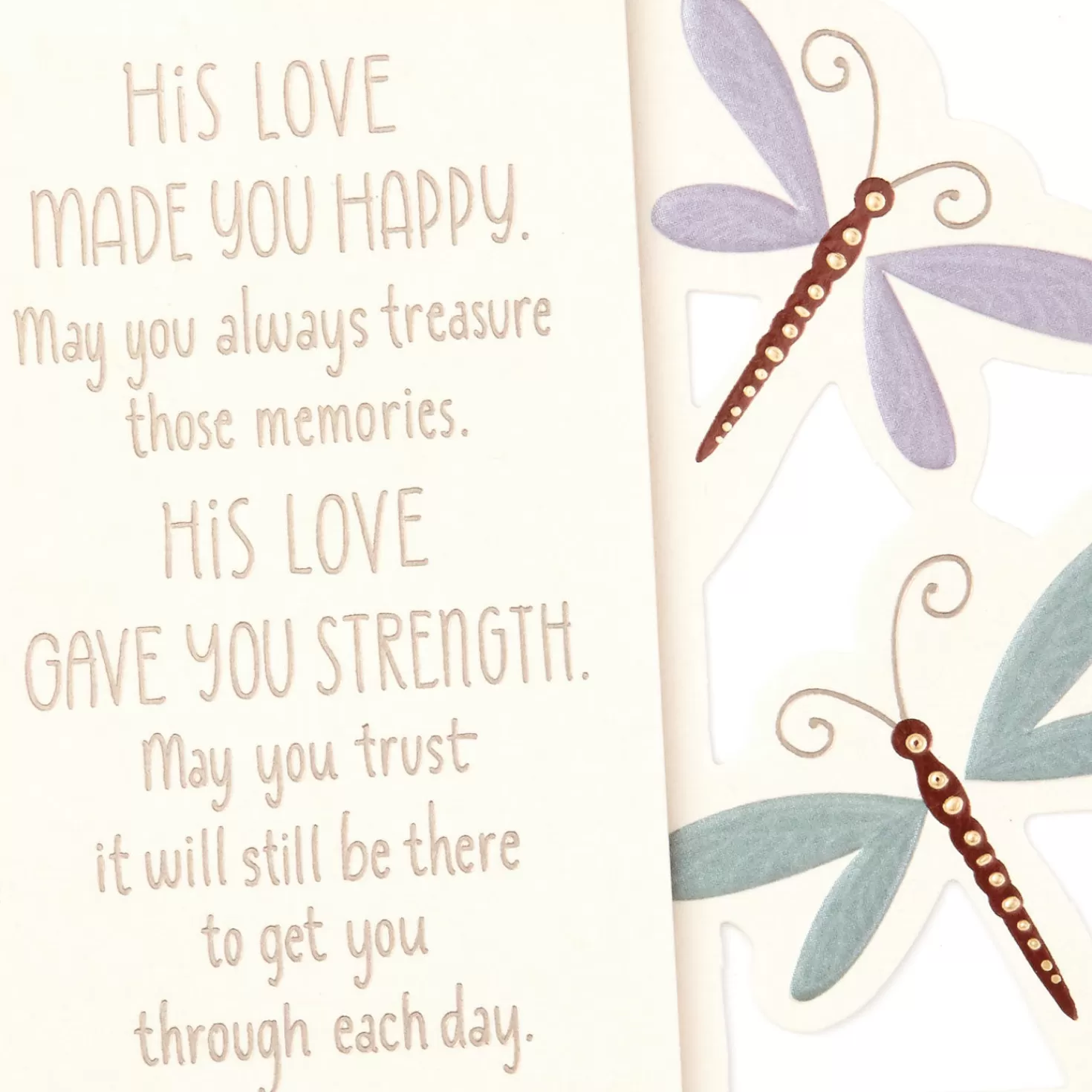 Fashion His Love Is Yours Forever Sympathy Card For Loss Of Husband Sympathy