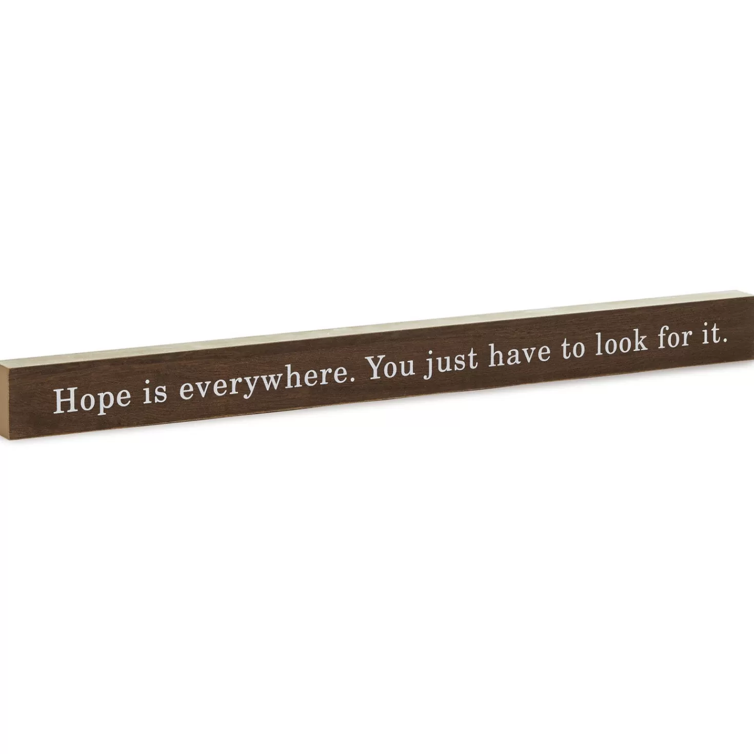 Best Sale Hope Is Everywhere Wood Quote Sign, 23.5X2 Encouragement