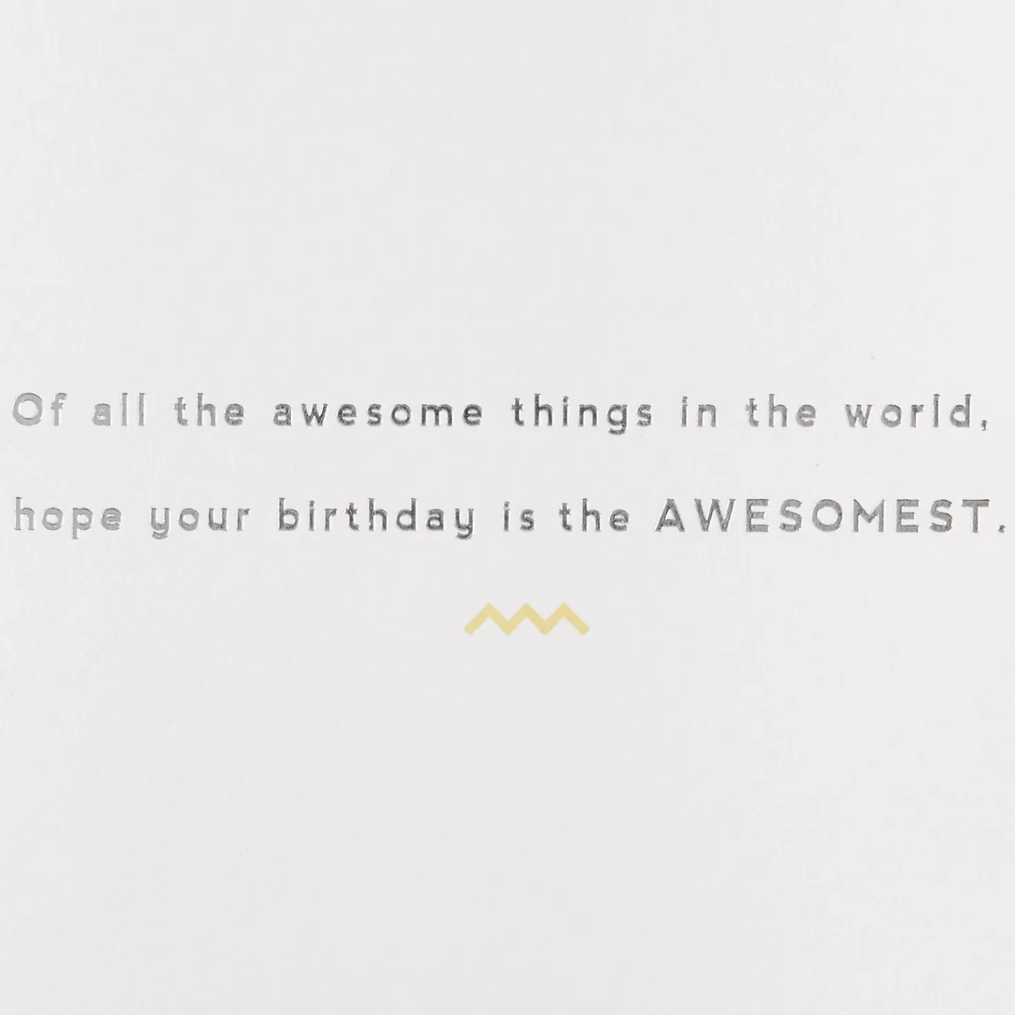 Birthday>Hallmark Hope It's Awesome Birthday Card With Stickers
