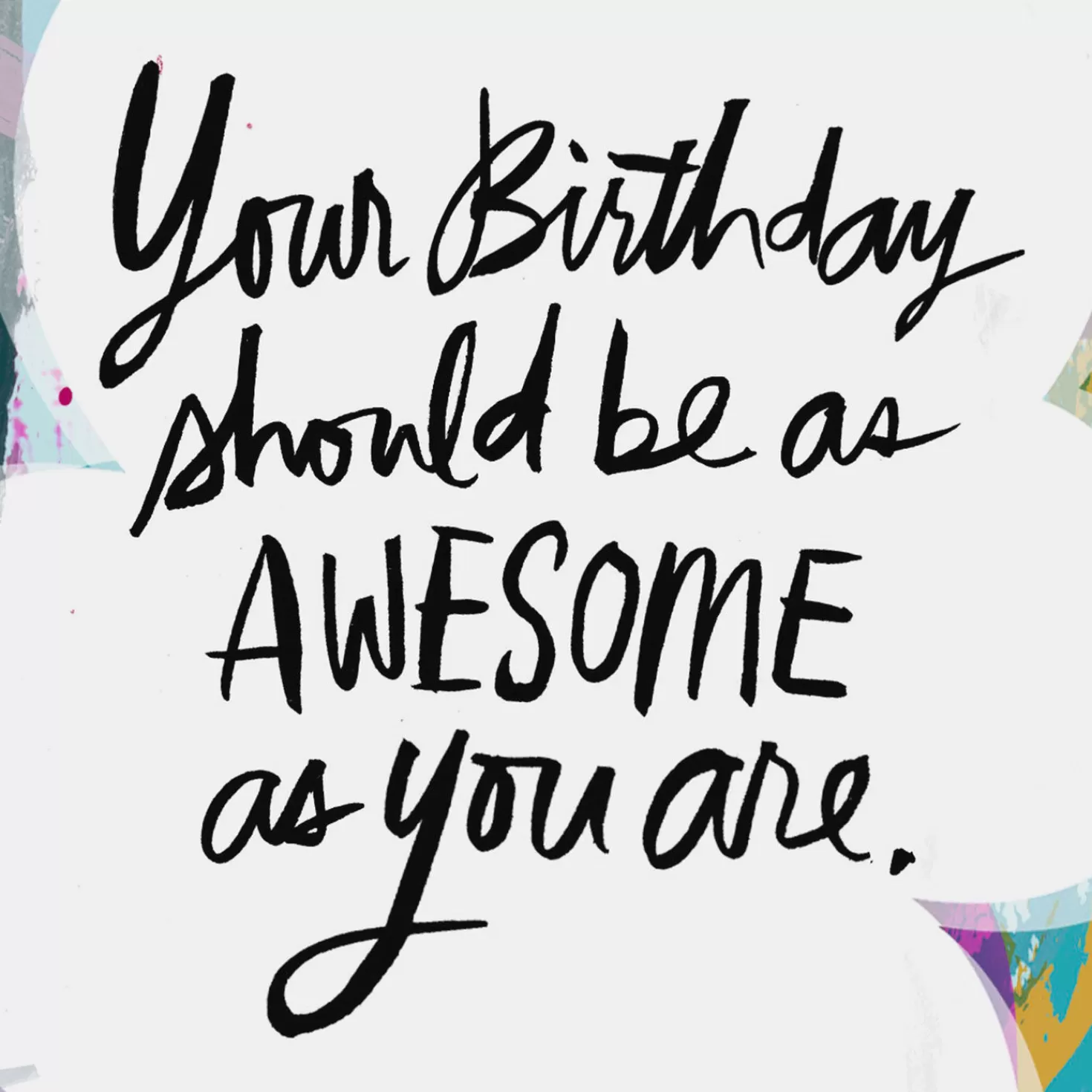 Birthday>Hallmark Hope Your Day Is As Awesome As You Birthday Card