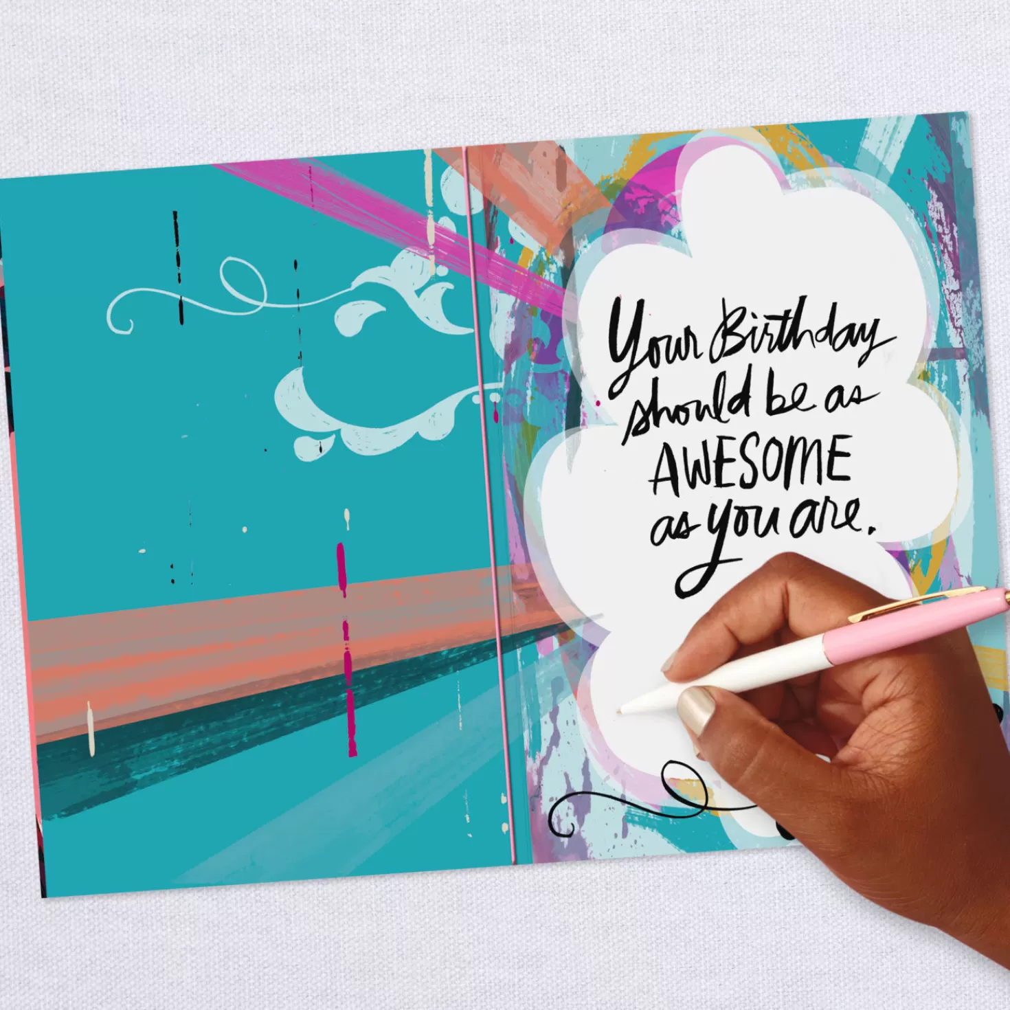 Birthday>Hallmark Hope Your Day Is As Awesome As You Birthday Card