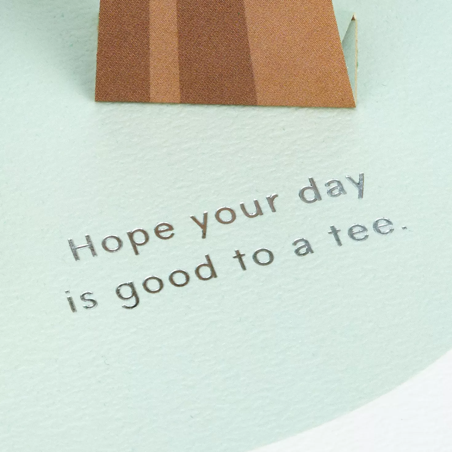 Flash Sale Hope Your Day Is Good To A Tee Golf 3D Pop-Up Card Encouragement