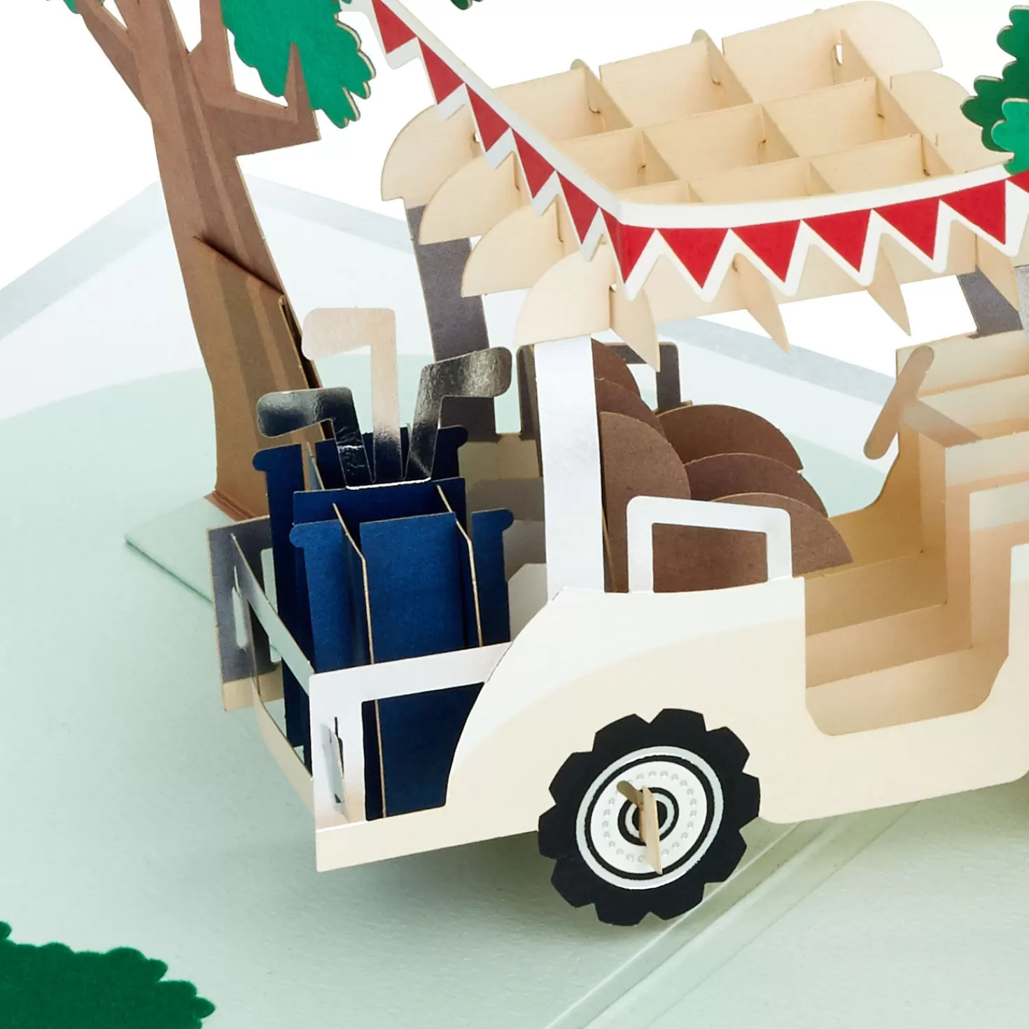 Flash Sale Hope Your Day Is Good To A Tee Golf 3D Pop-Up Card Encouragement