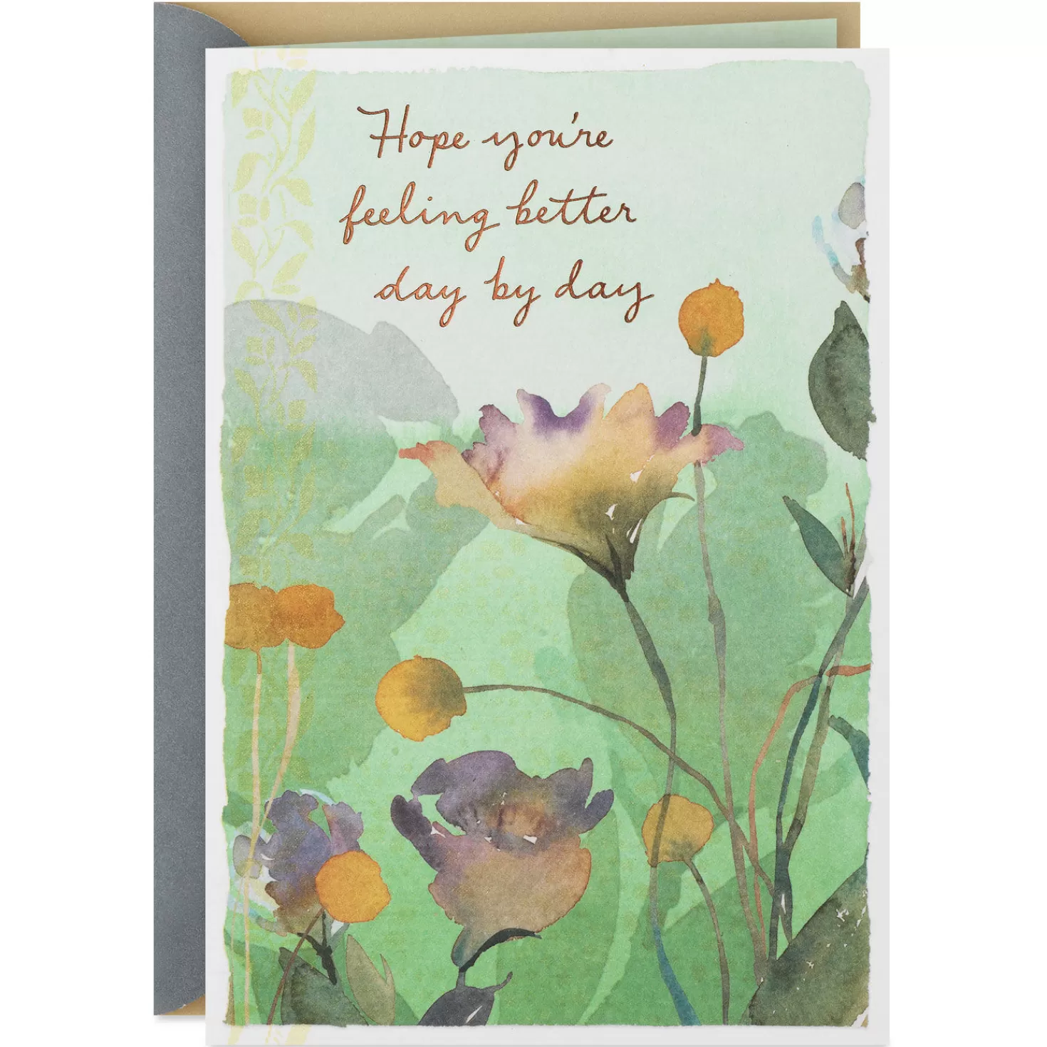 Flash Sale Hope You'Re Soon Feeling Your Best Get Well Card Get Well