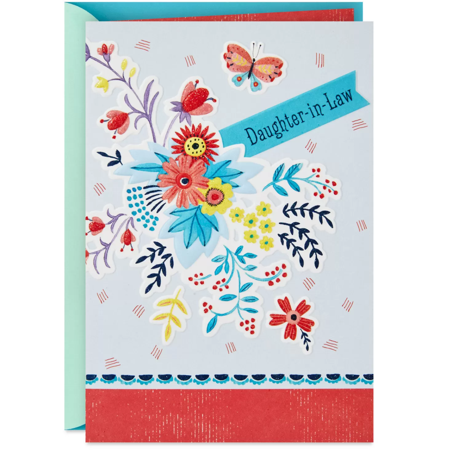 Birthday>Hallmark Hoping Today Makes You Smile Birthday Card For Daughter-In-Law