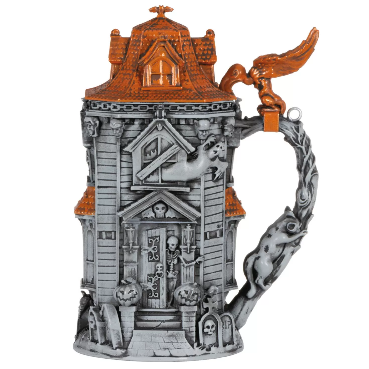 Halloween (10/31)>Hallmark Hoppy Halloween Beer Stein 2023 Ornament