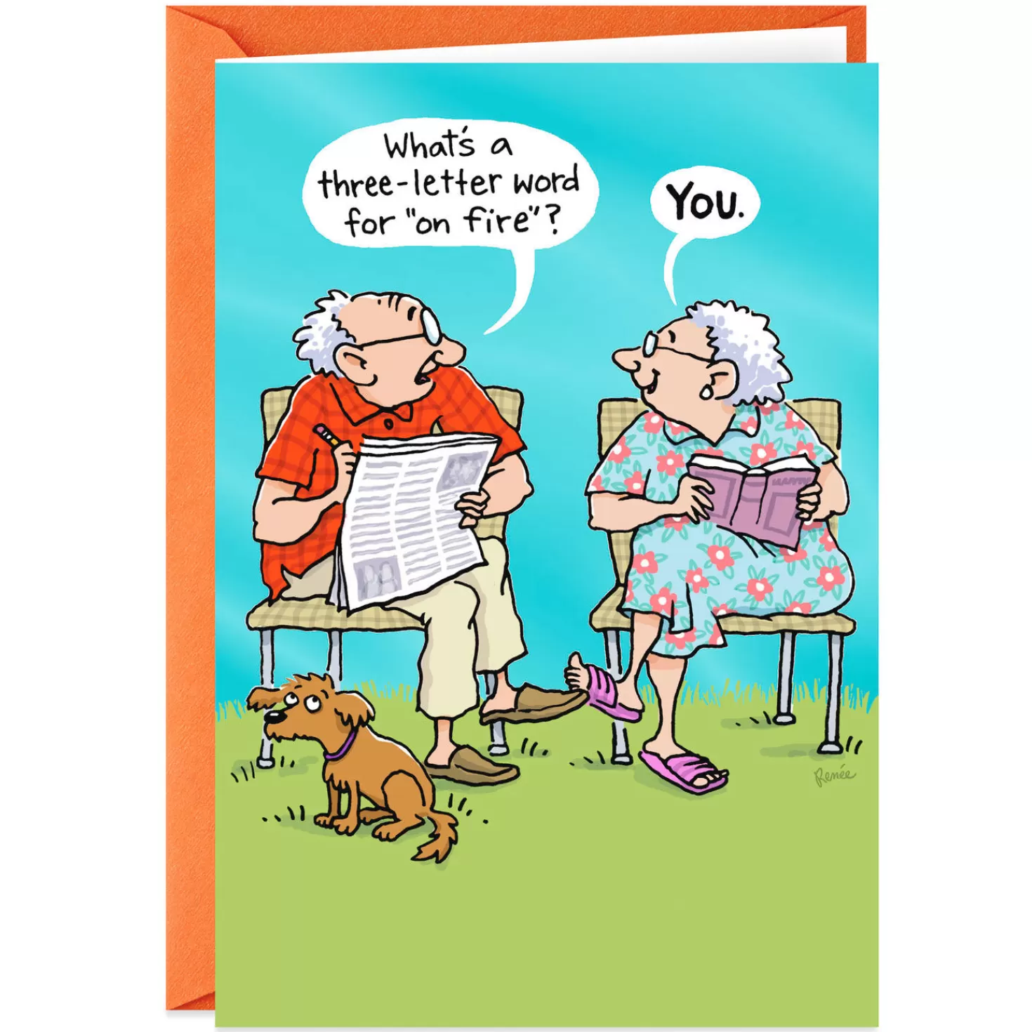 Anniversary>Hallmark Hot For Each Other Funny Anniversary Card