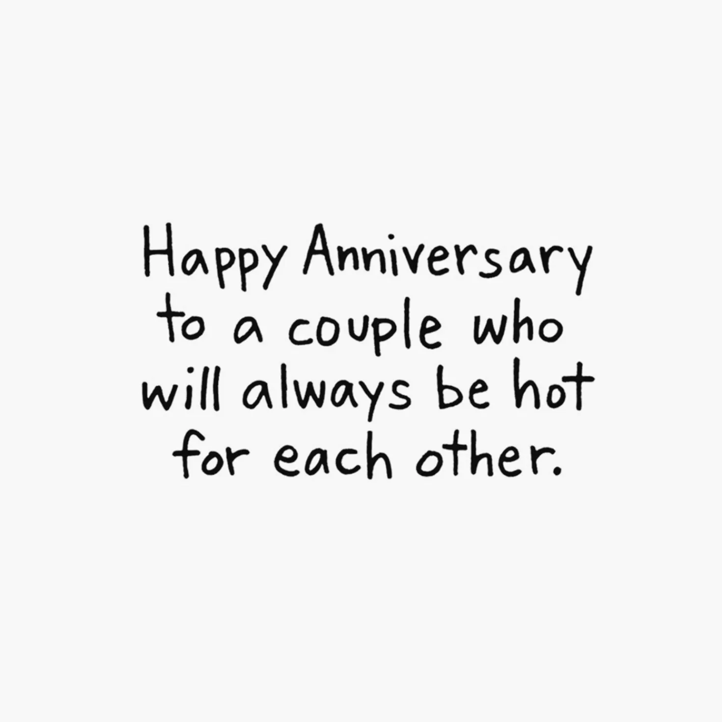 Anniversary>Hallmark Hot For Each Other Funny Anniversary Card