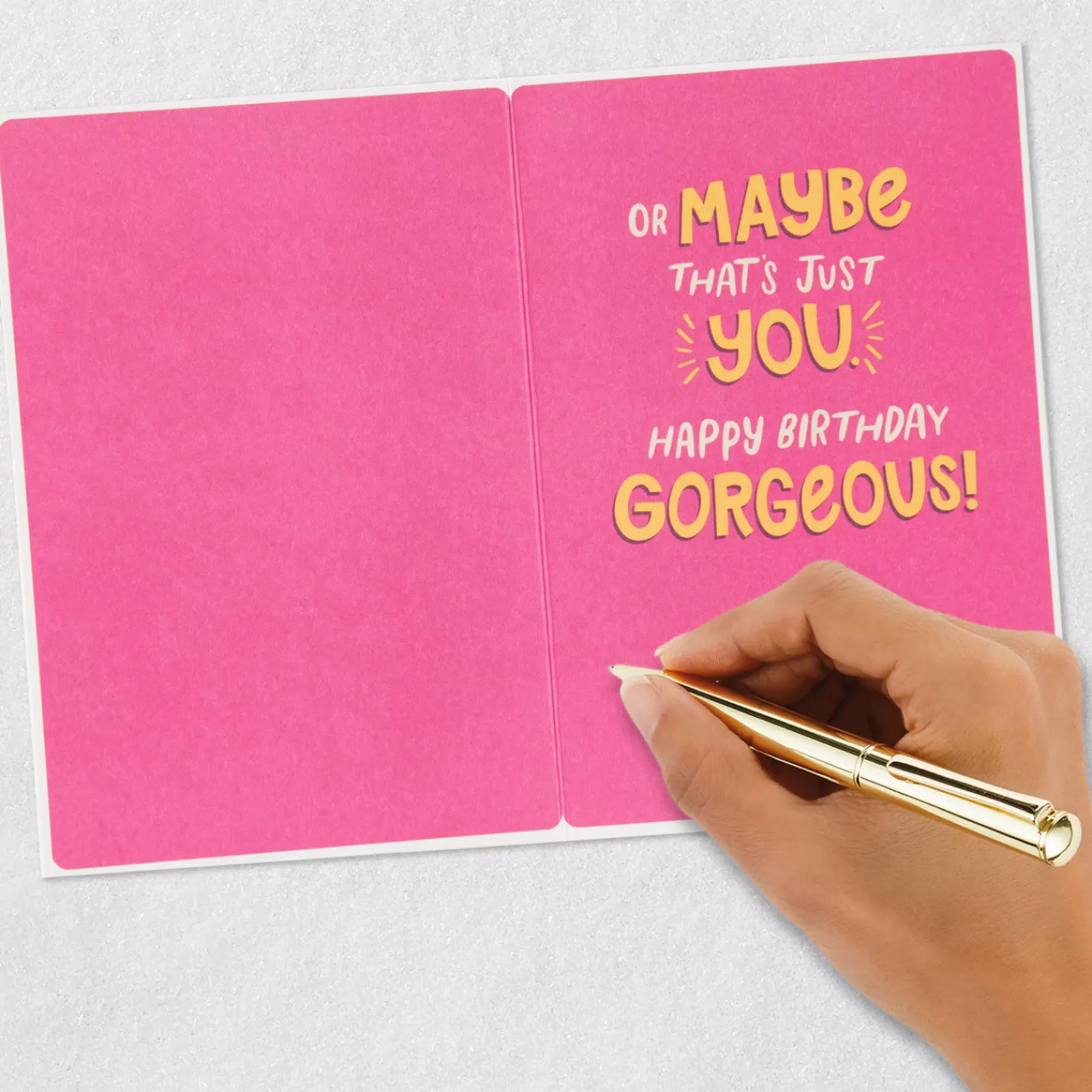 Birthday>Hallmark Hotter, Smarter And More Fabulous With Age Funny Birthday Card For Her