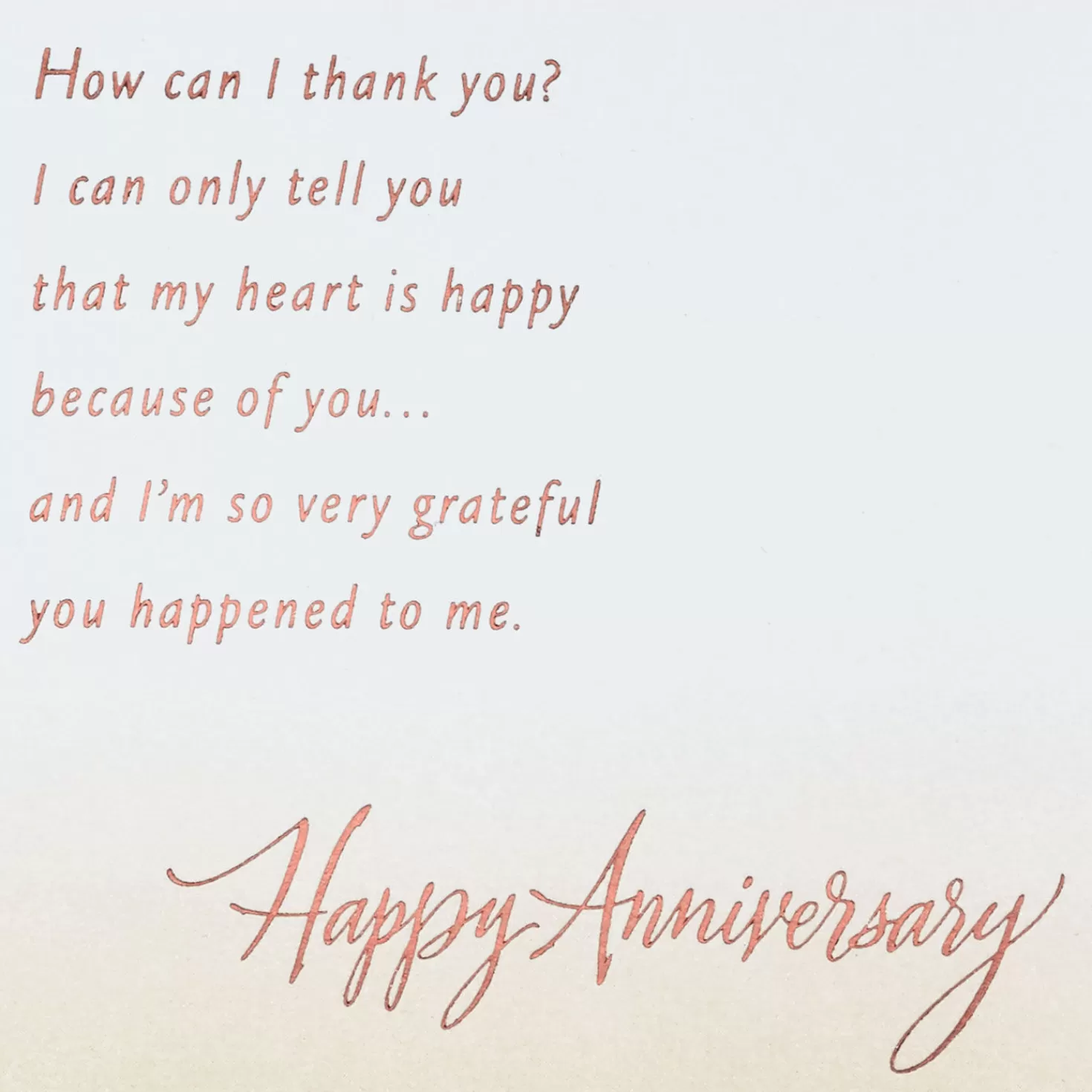 Anniversary>Hallmark How Can I Thank You Anniversary Card For Wife