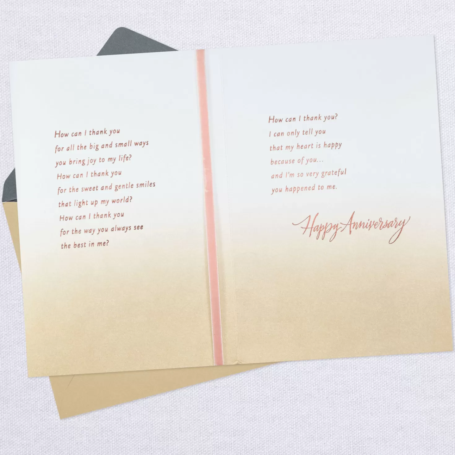 Anniversary>Hallmark How Can I Thank You Anniversary Card For Wife