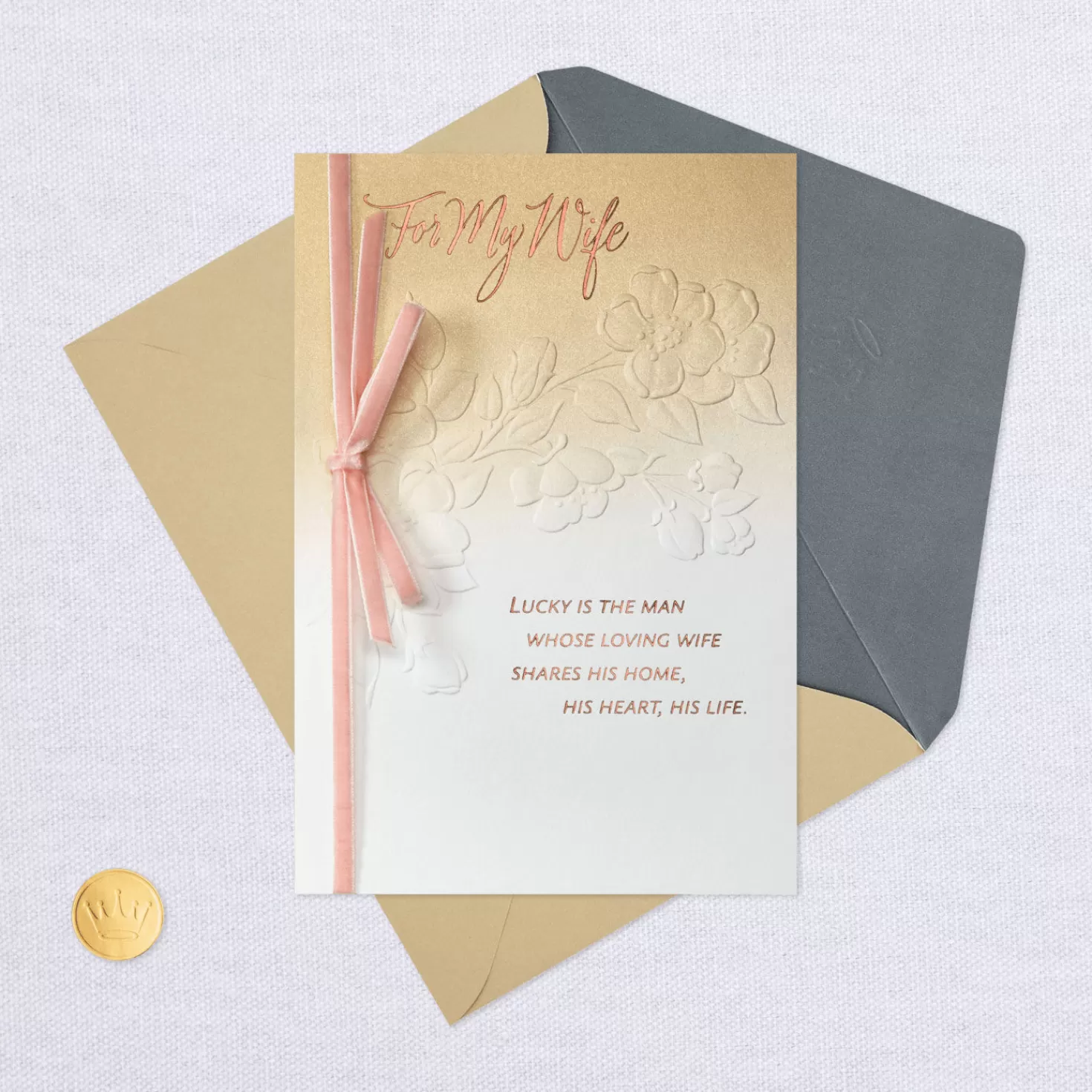 Anniversary>Hallmark How Can I Thank You Anniversary Card For Wife
