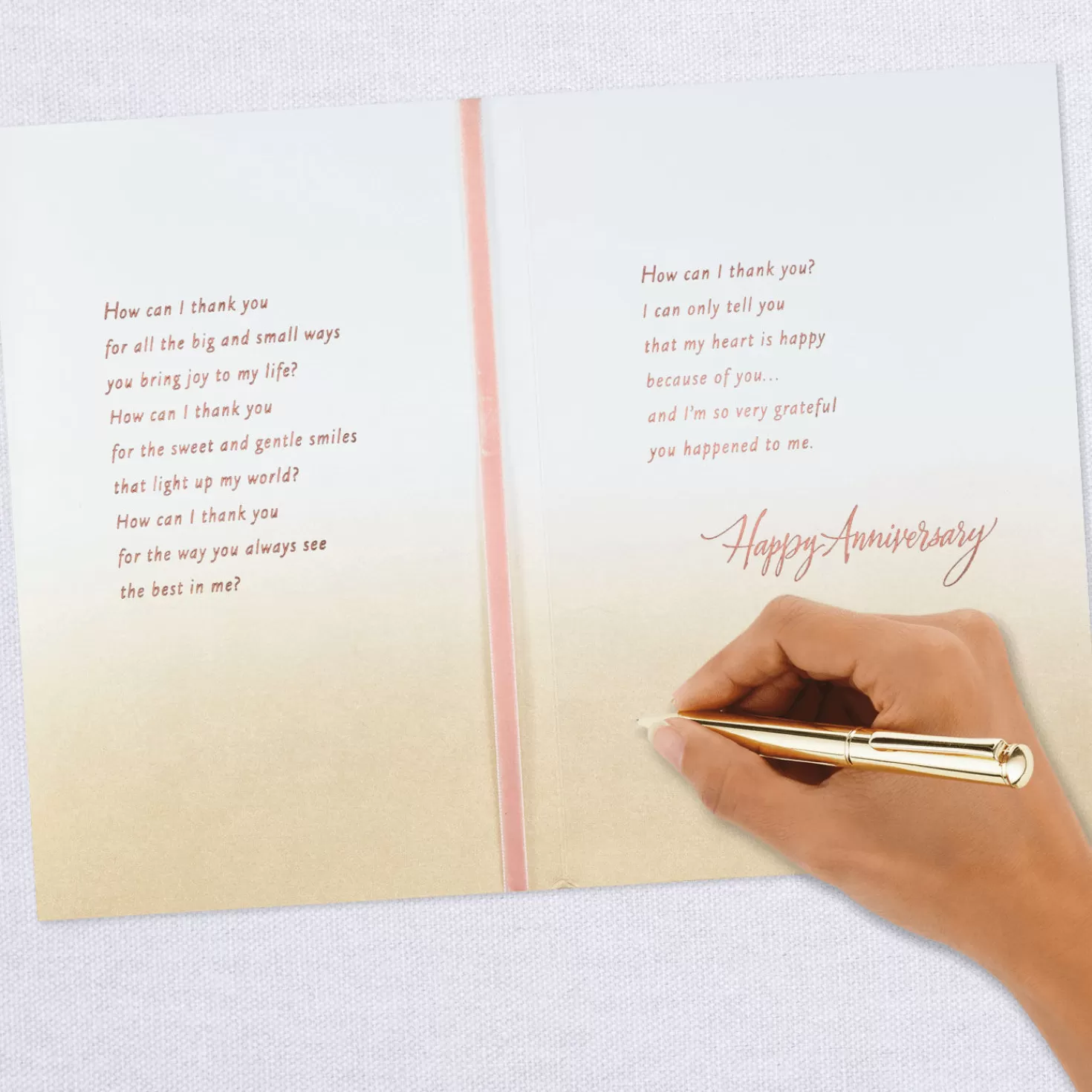 Anniversary>Hallmark How Can I Thank You Anniversary Card For Wife
