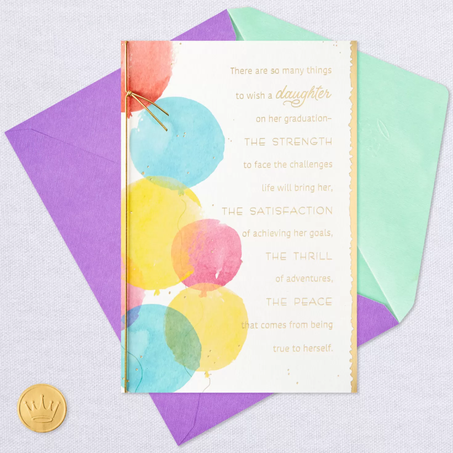 Best Sale How Much You Are Loved Graduation Card For Daughter Graduation