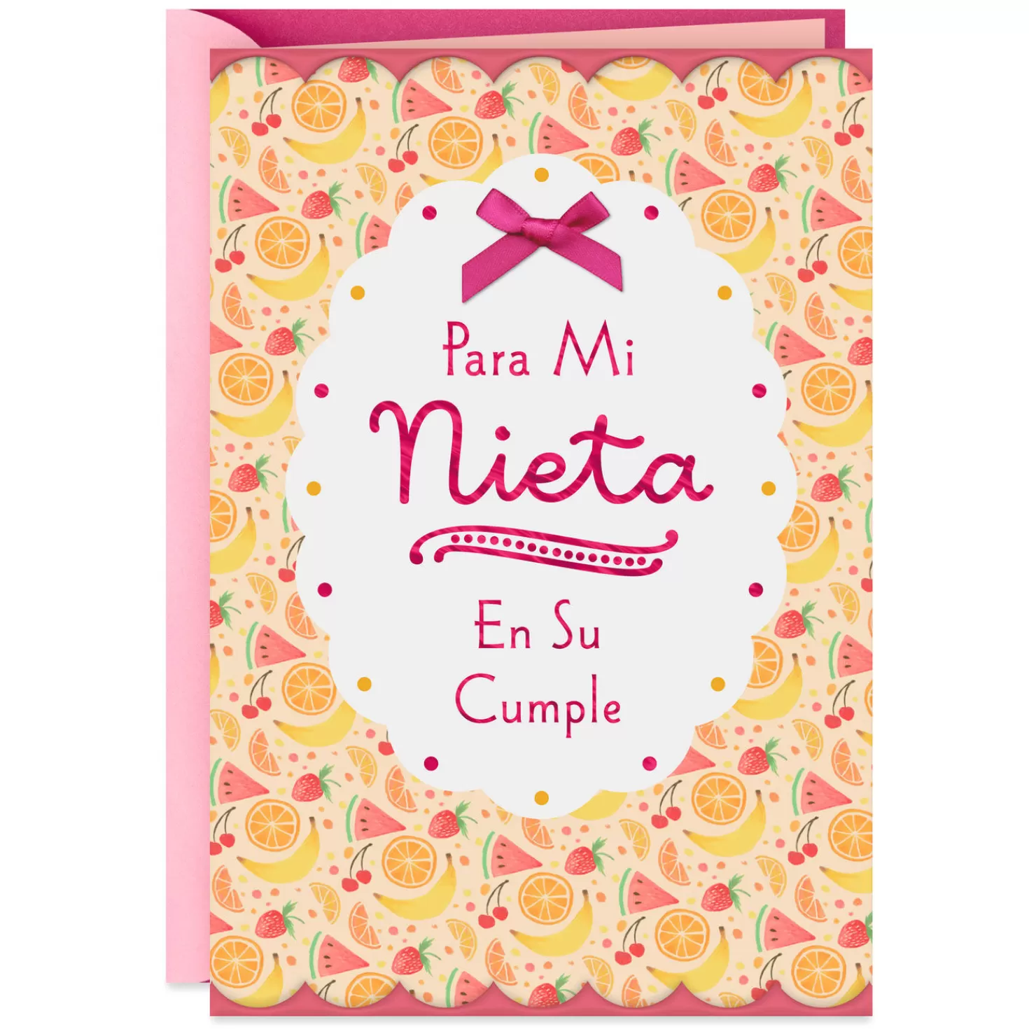Birthday>Hallmark Hugs And Wishes Spanish-Language Birthday Card For Granddaughter