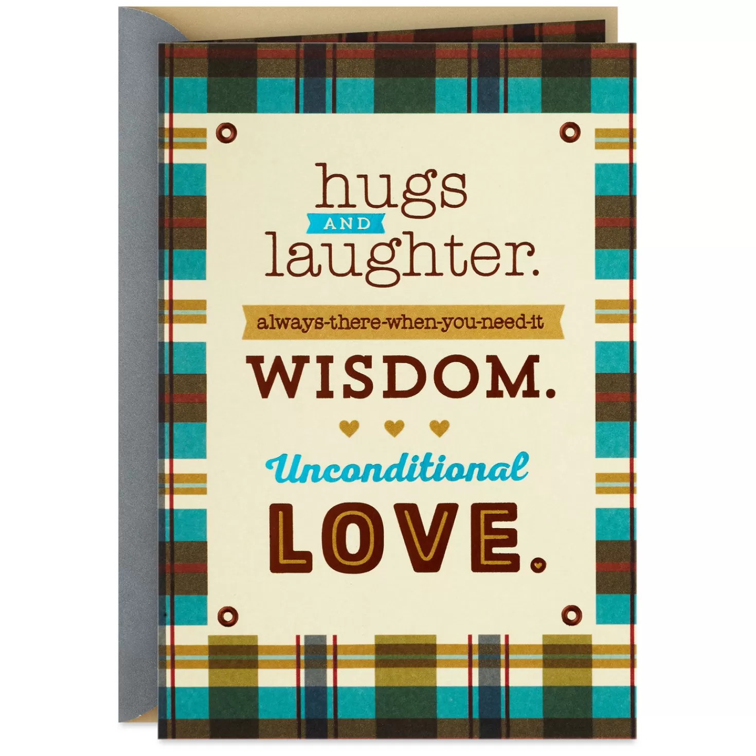 Birthday>Hallmark Hugs, Laughter And Love Birthday Card For Grandpa