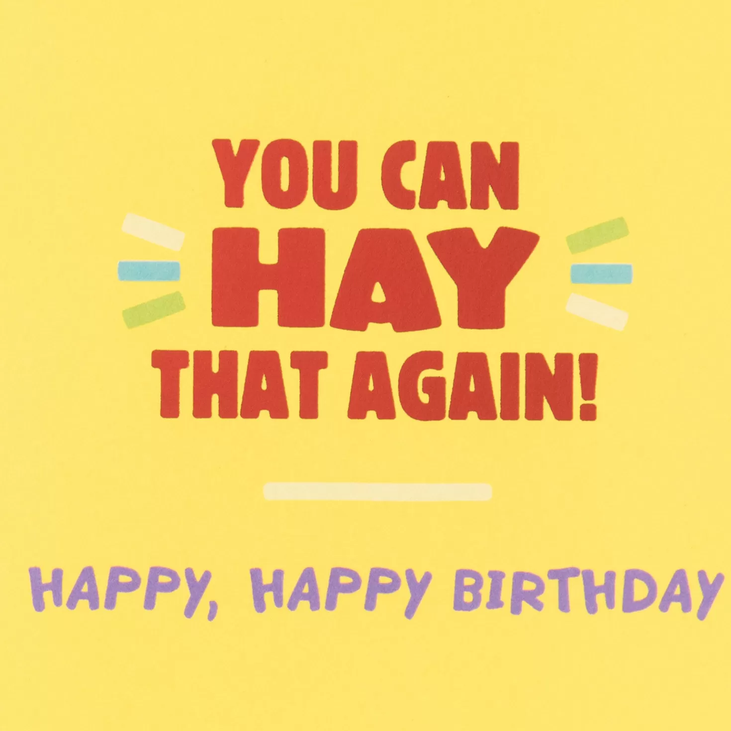 Birthday>Hallmark Humorous Horse Funny 10Th Birthday Card