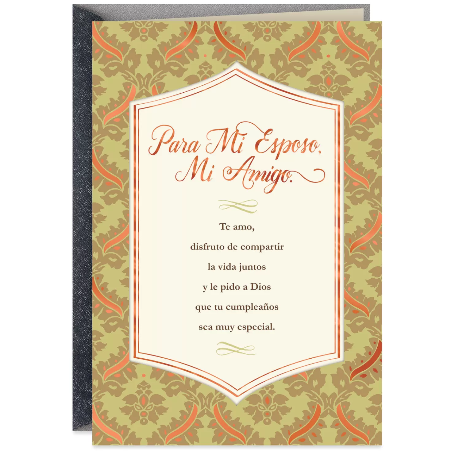 Birthday>Hallmark Husband And Friend Spanish-Language Religious Birthday Card