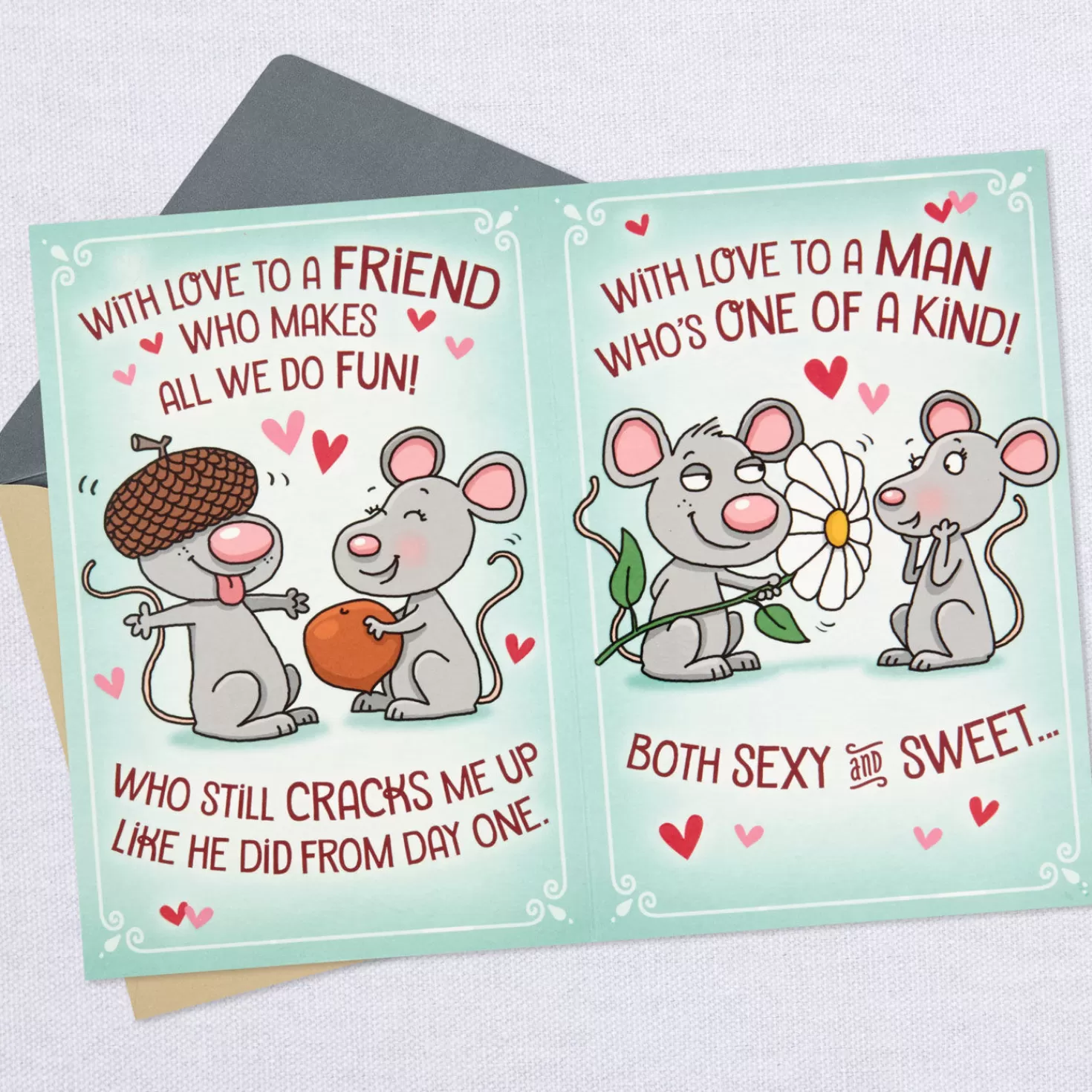 Anniversary>Hallmark I Adore You Pop-Up Anniversary Card For Husband
